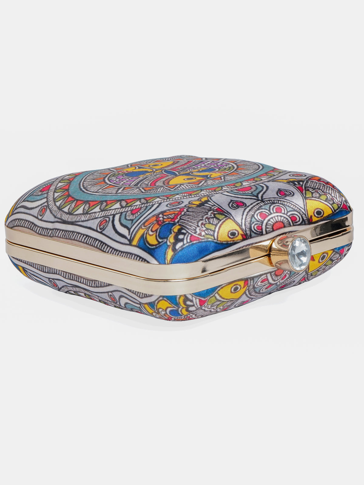 VRPS Printed Clutche | Handcrafted Ethnic Bag | SWIS-2079 | Additional Angle