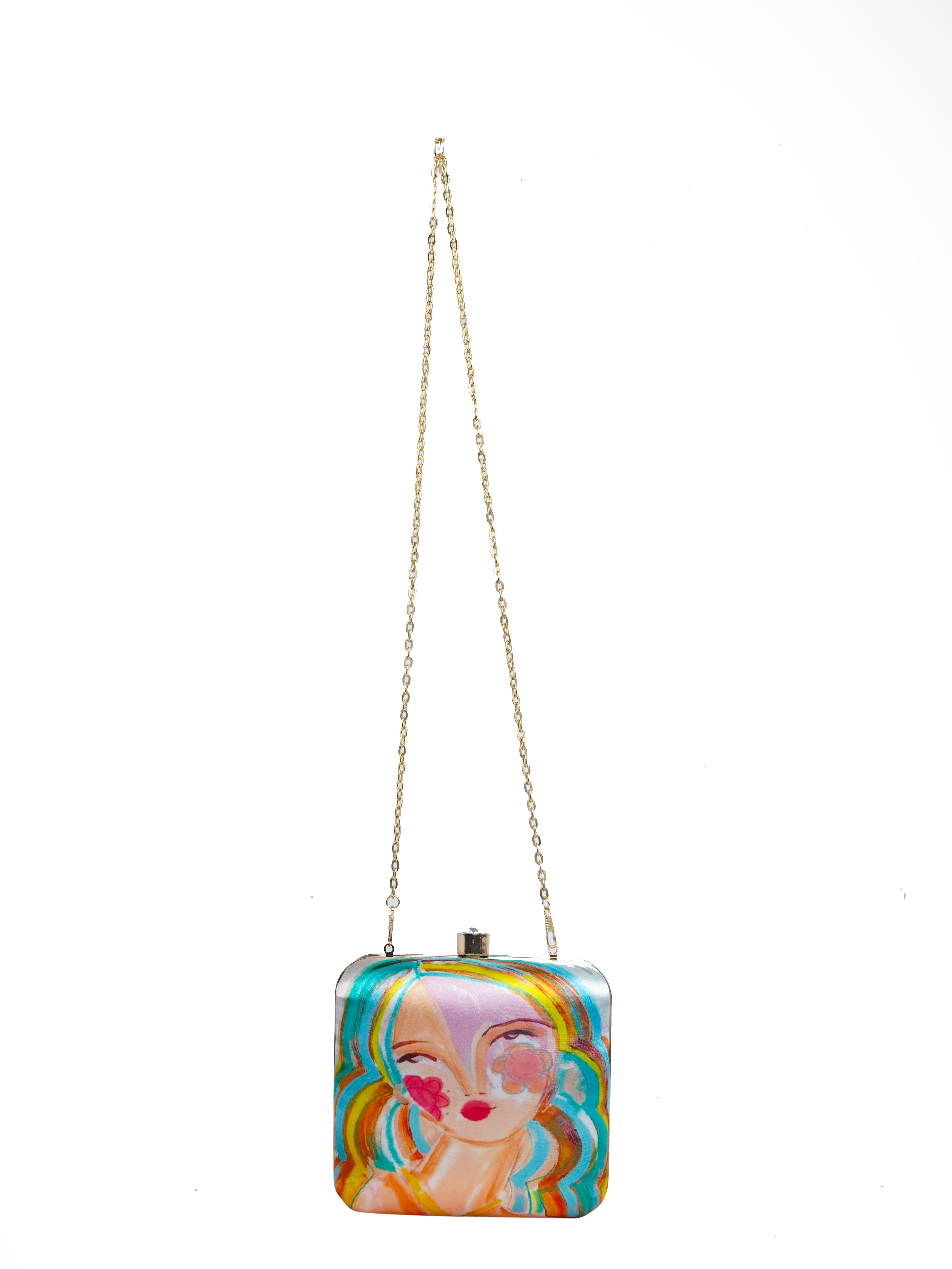 VRPS Printed Clutche | Handcrafted Ethnic Bag | SWIS-2102 | Additional Angle