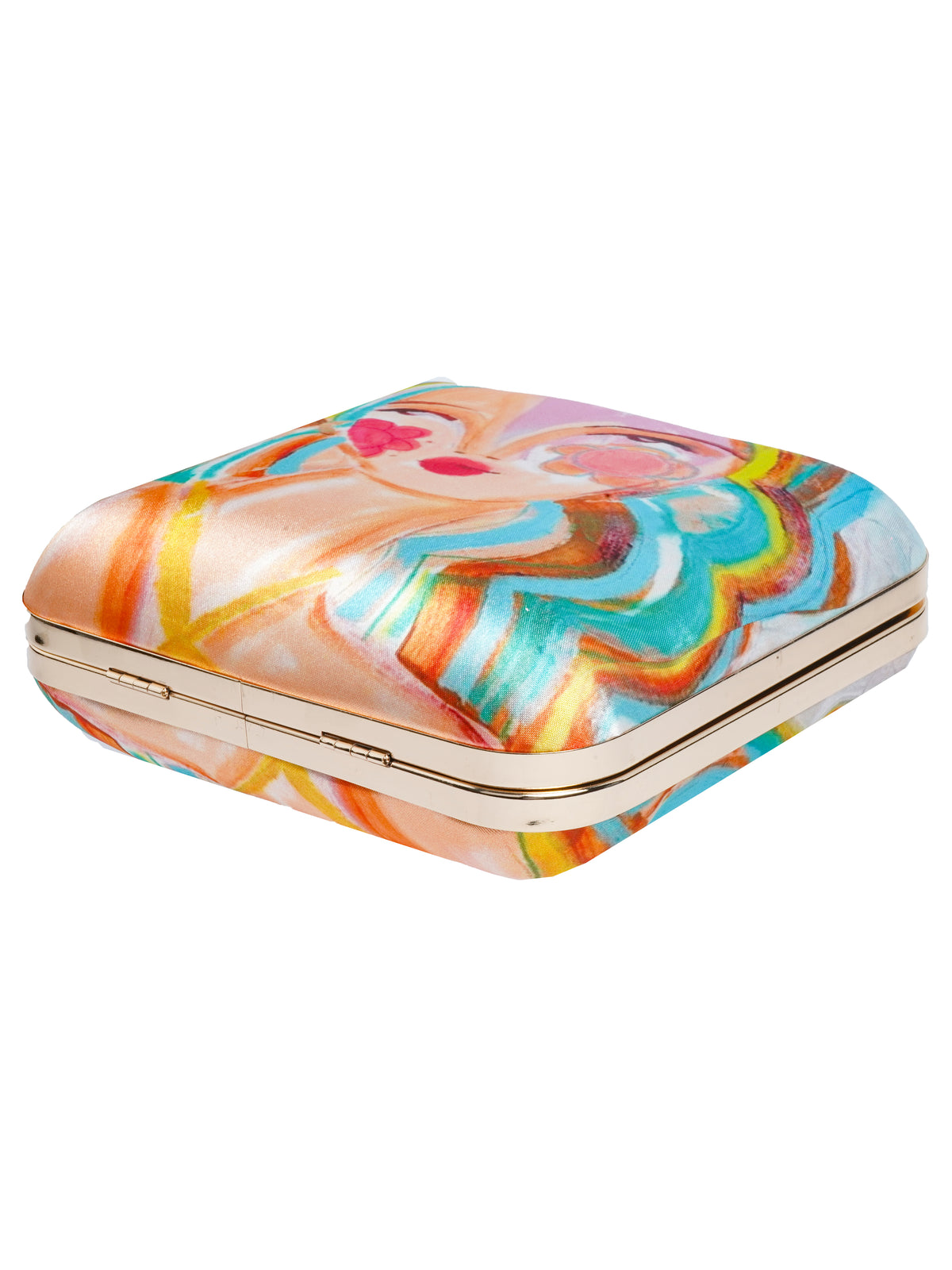 VRPS Printed Clutche | Handcrafted Ethnic Bag | SWIS-2102 | Additional Angle