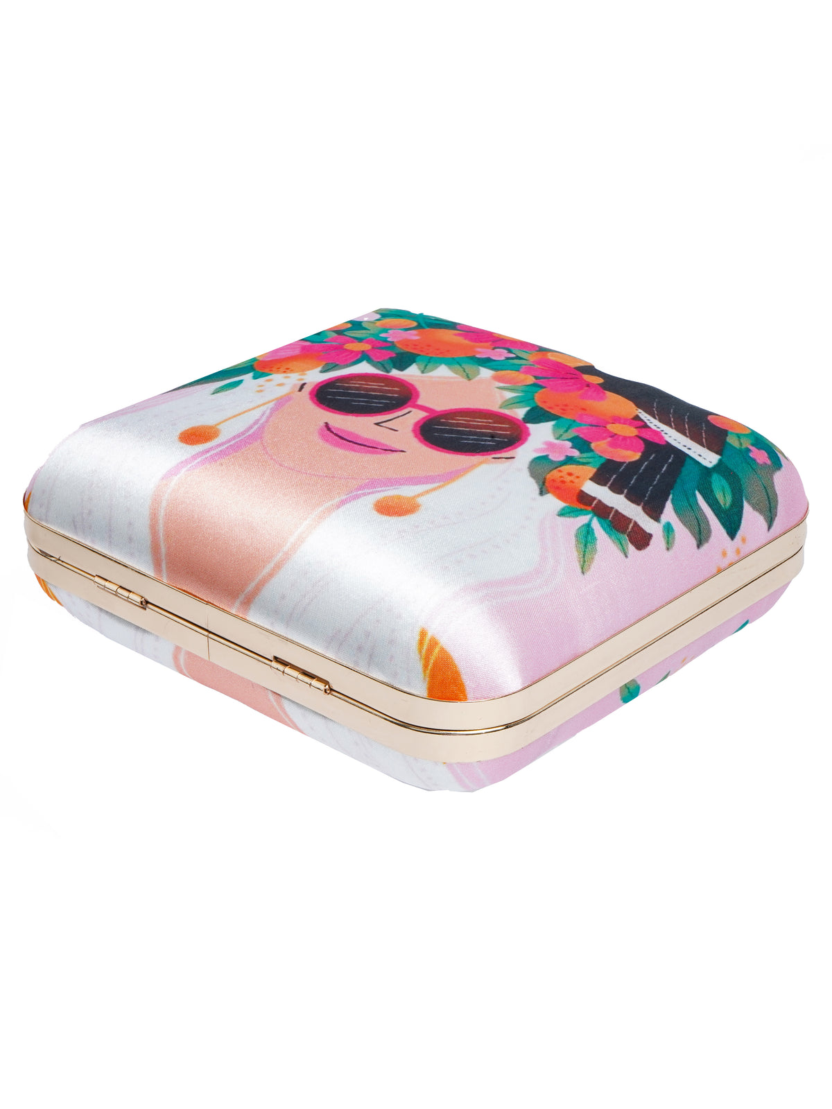 VRPS Printed Clutche | Handcrafted Ethnic Bag | SWIS-2103 | Additional Angle
