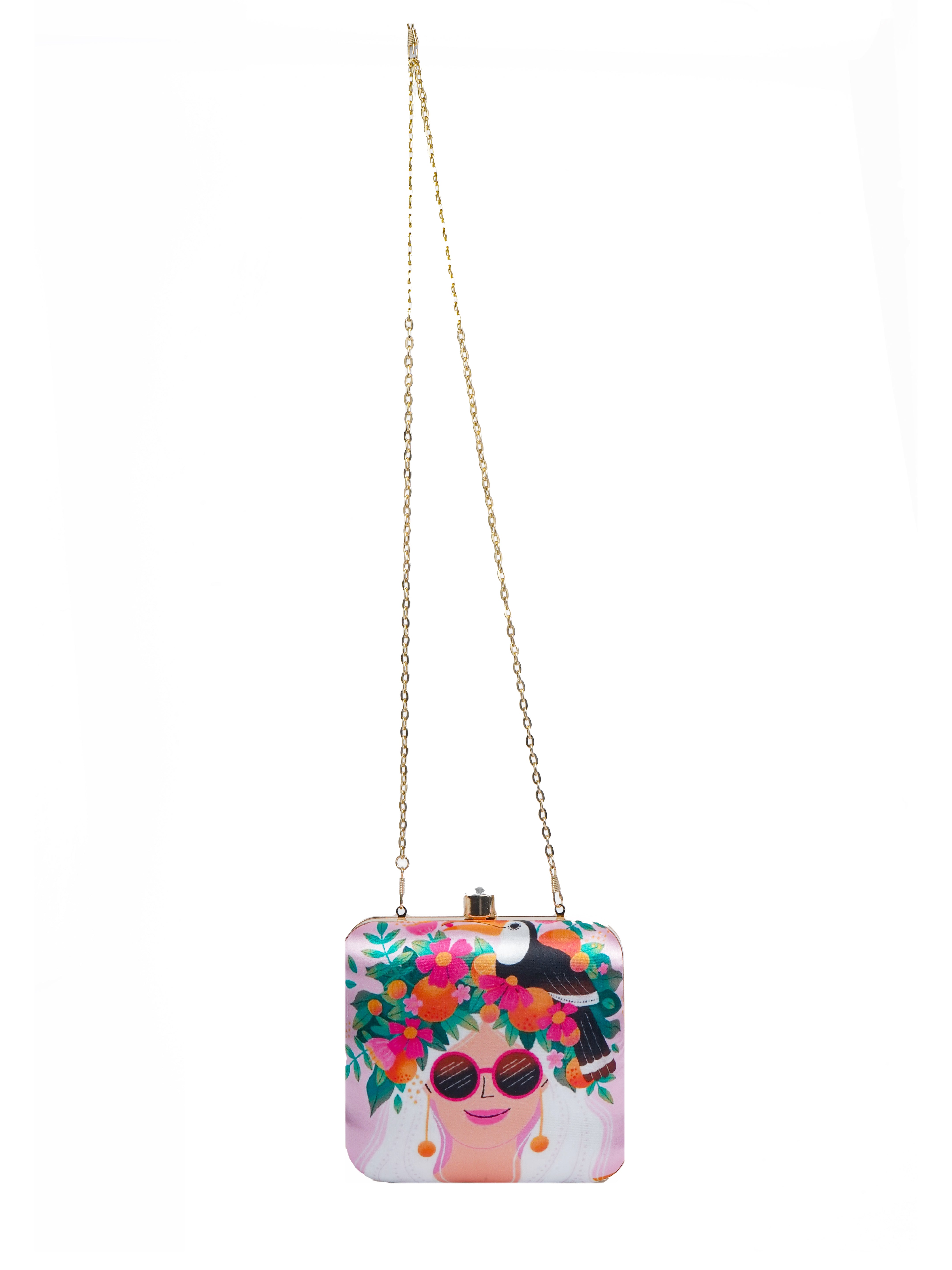 VRPS Printed Clutch | Handcrafted Ethnic Bag | SWIS-2103 | Additional Angle