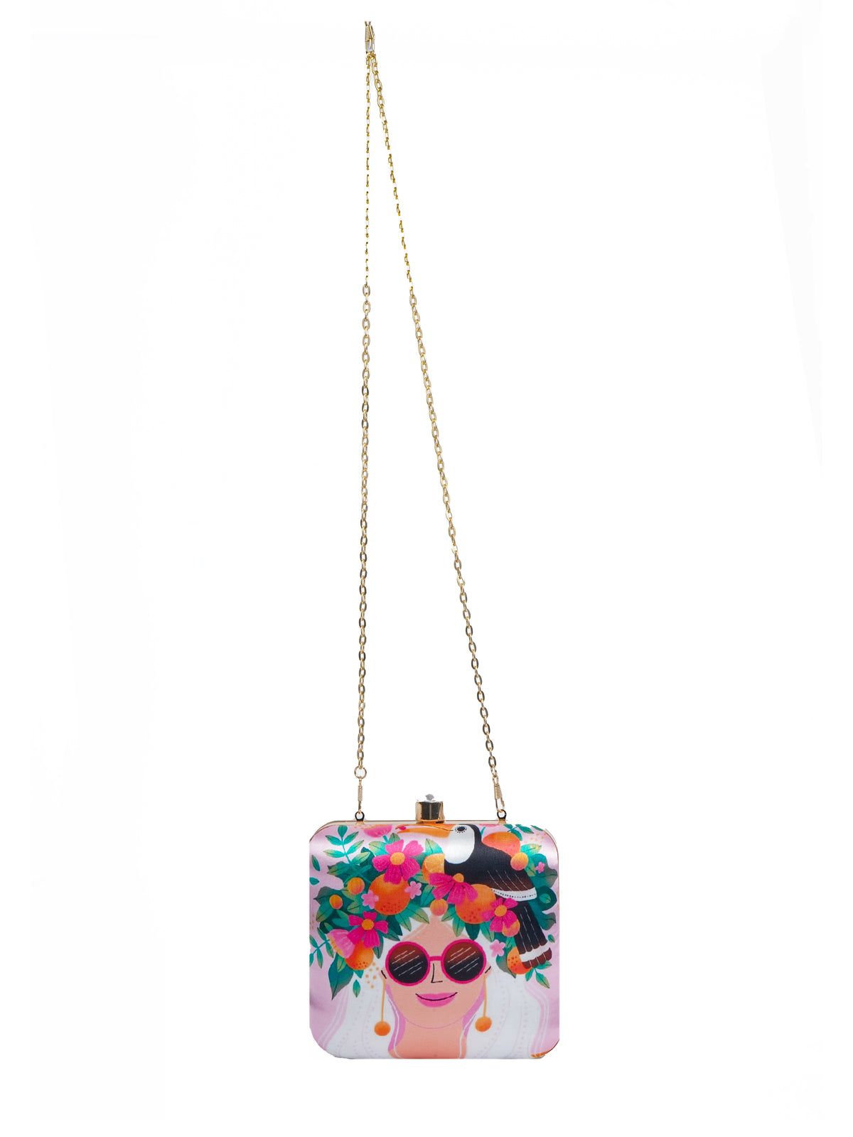 VRPS Printed Clutche | Handcrafted Ethnic Bag | SWIS-2103 | Additional Angle