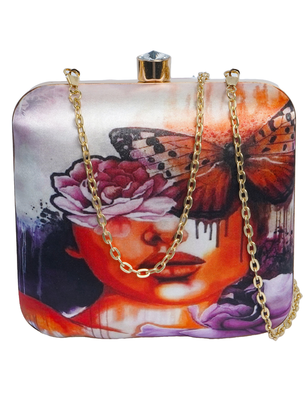 VRPS Printed Clutche | Handcrafted Ethnic Bag | SWIS-2105 | Additional Angle