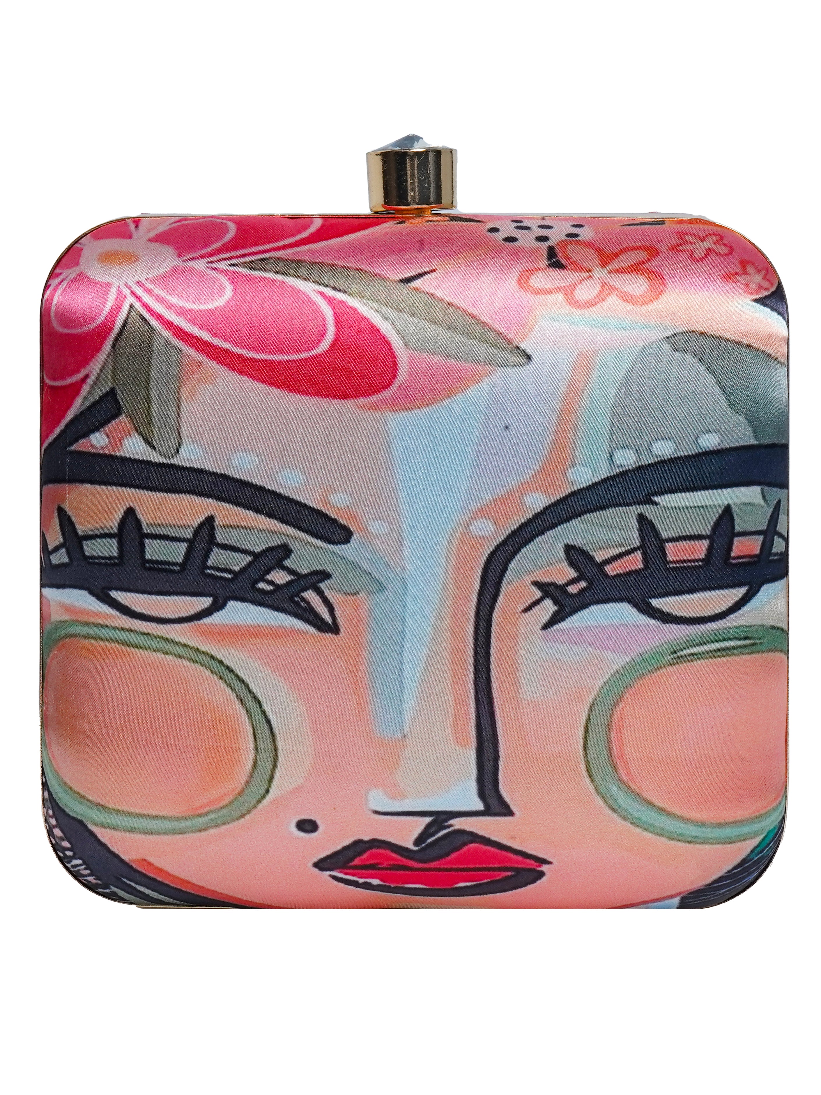 VRPS Printed Clutche | Handcrafted Ethnic Bag | SWIS-2107 | Additional Angle