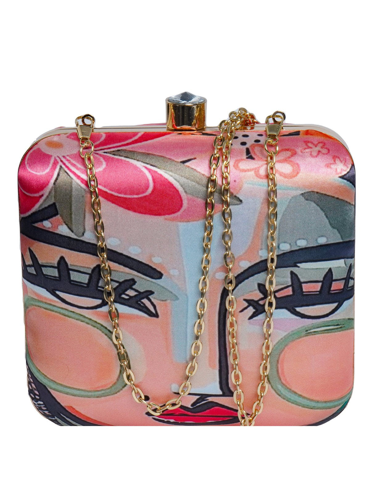VRPS Printed Clutche | Handcrafted Ethnic Bag | SWIS-2107 | Additional Angle