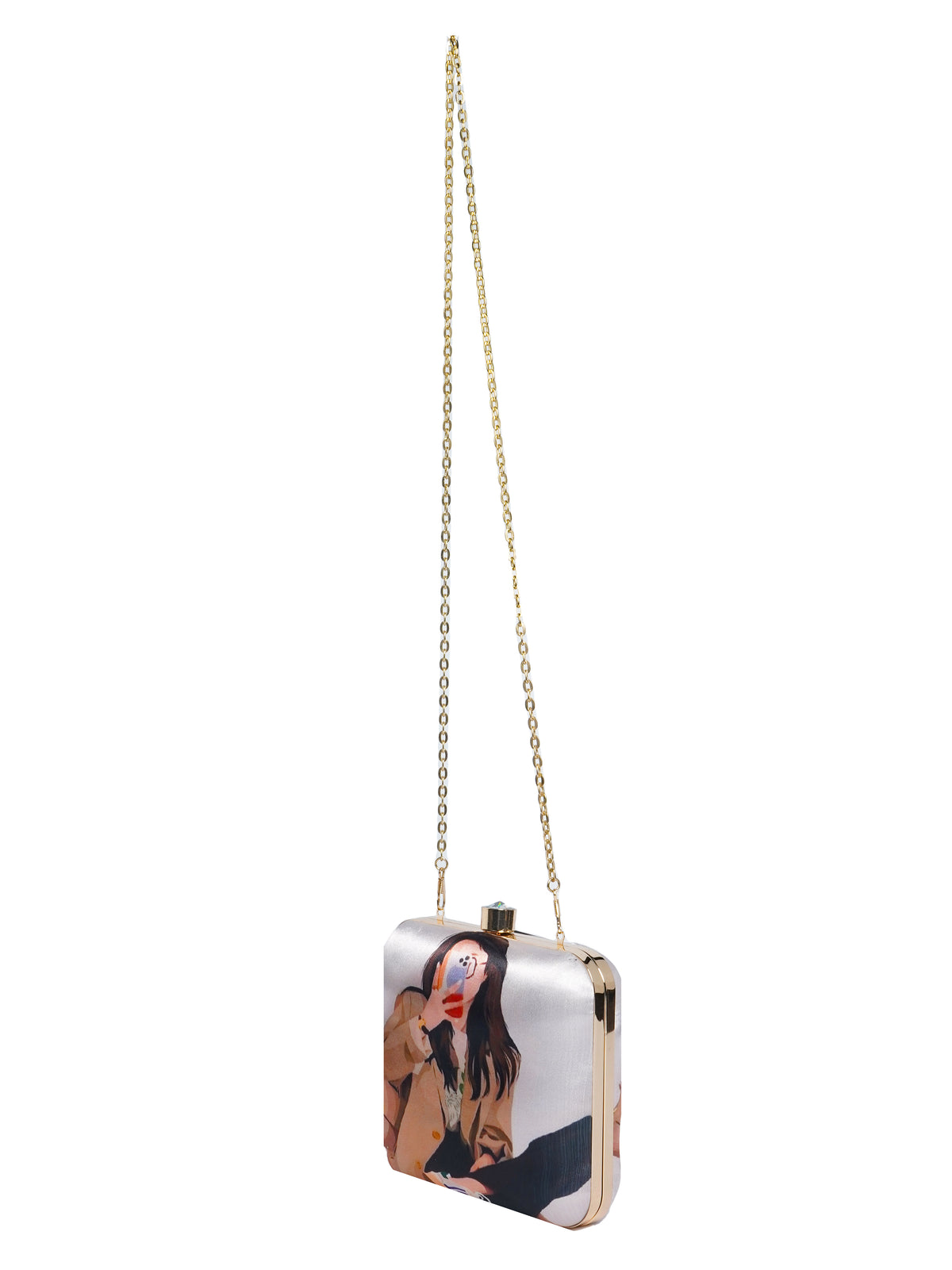VRPS Printed Clutche | Handcrafted Ethnic Bag | SWIS-2108 | Additional Angle