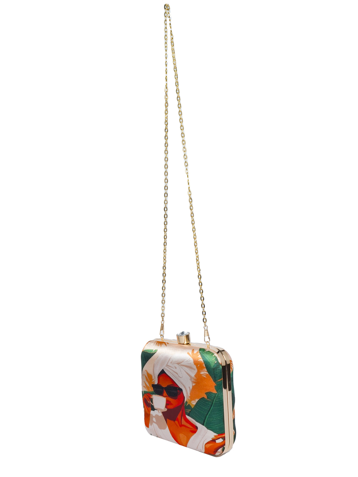 VRPS Printed Clutche | Handcrafted Ethnic Bag | SWIS-2109 | Additional Angle