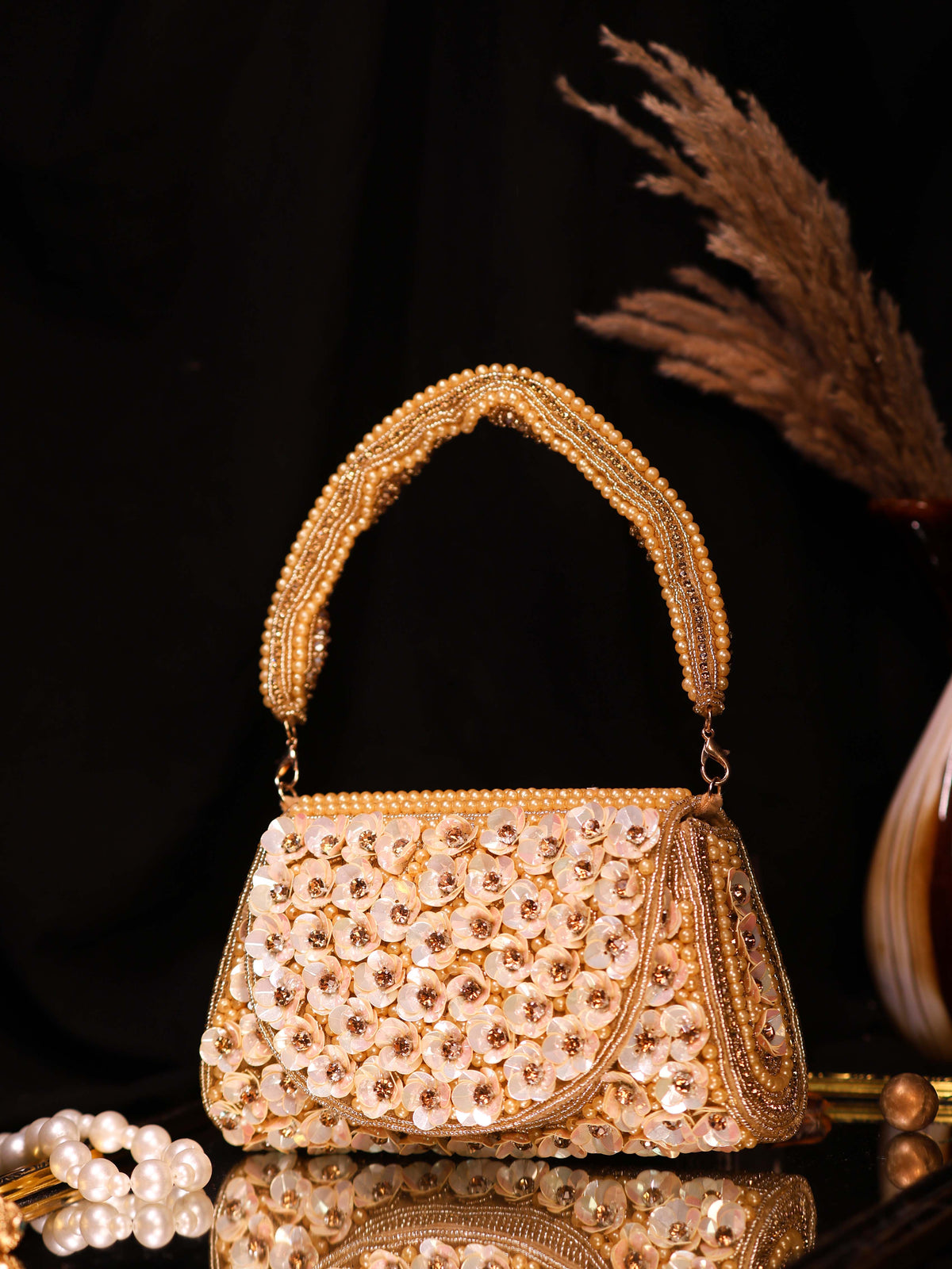 VRPS Flap Bag | Handcrafted Ethnic Bag | SWIS-1937 | Additional Angle