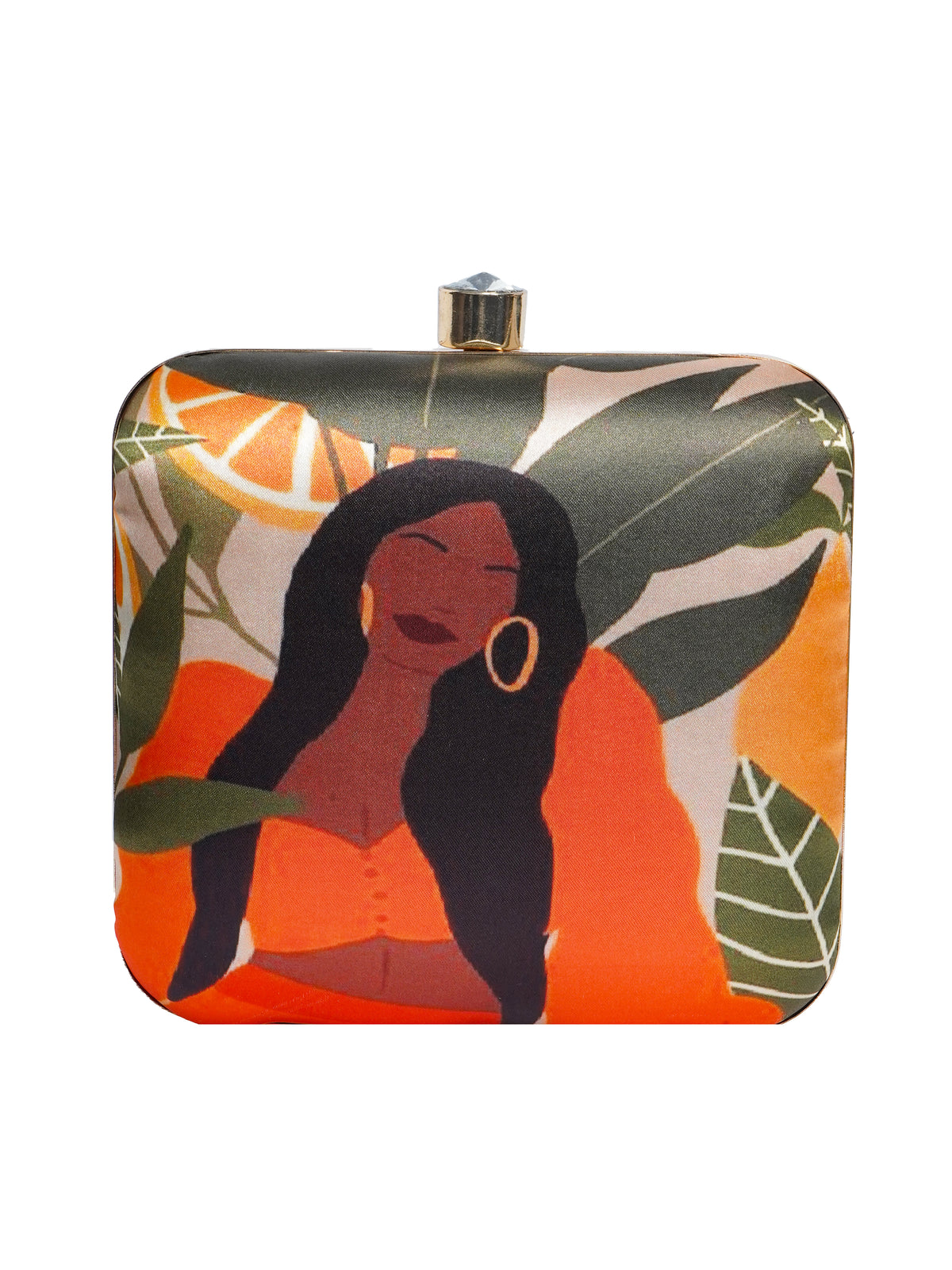 VRPS Printed Clutche | Handcrafted Ethnic Bag | SWIS-1725 | Additional Angle