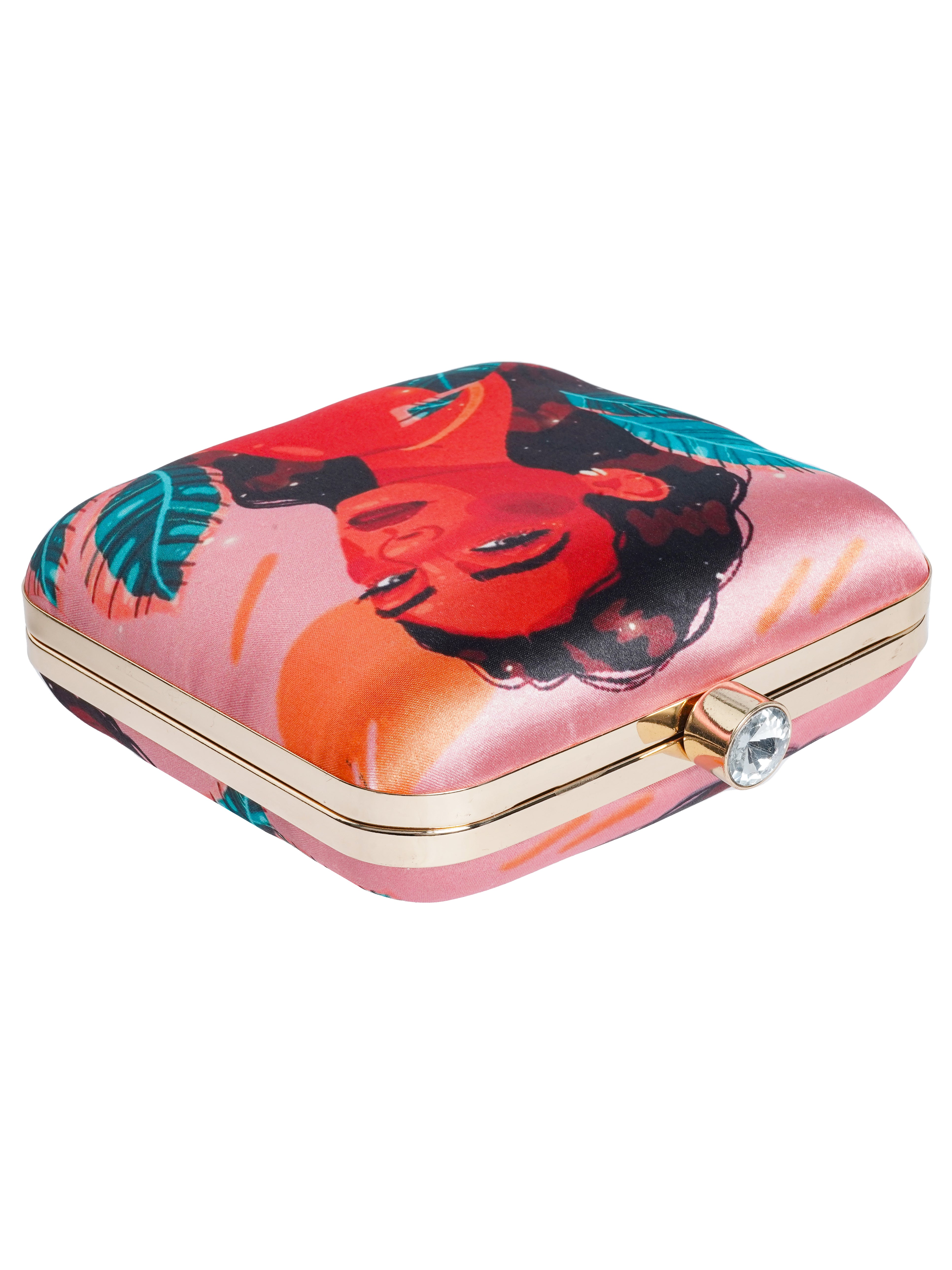 VRPS Printed Clutch | Handcrafted Ethnic Bag | SWIS-1726 | Additional Angle