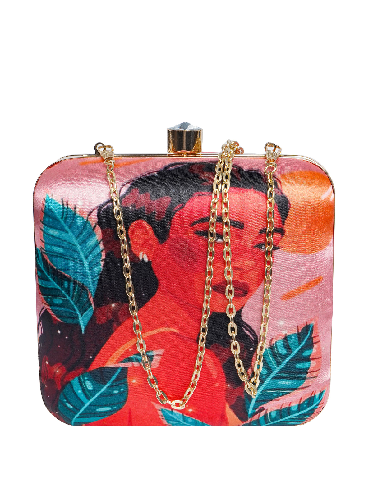 VRPS Printed Clutche | Handcrafted Ethnic Bag | SWIS-1726 | Additional Angle