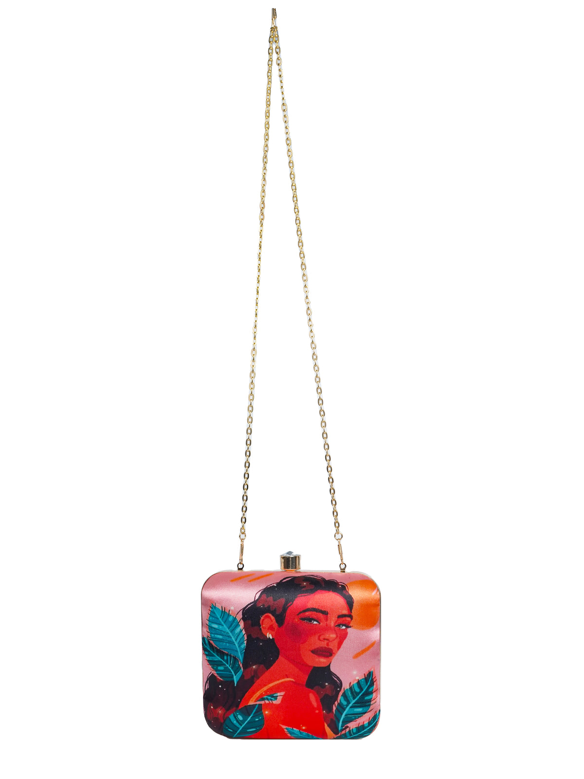 VRPS Printed Clutche | Handcrafted Ethnic Bag | SWIS-1726 | Additional Angle