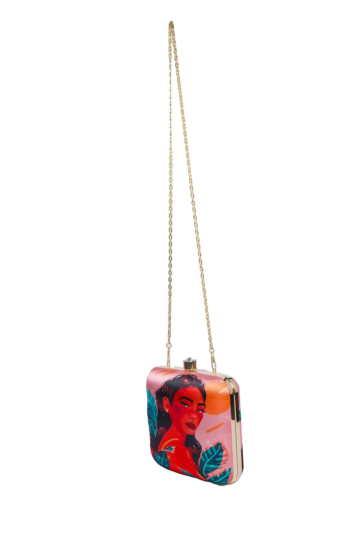 VRPS Printed Clutche | Handcrafted Ethnic Bag | SWIS-1726 | Additional Angle