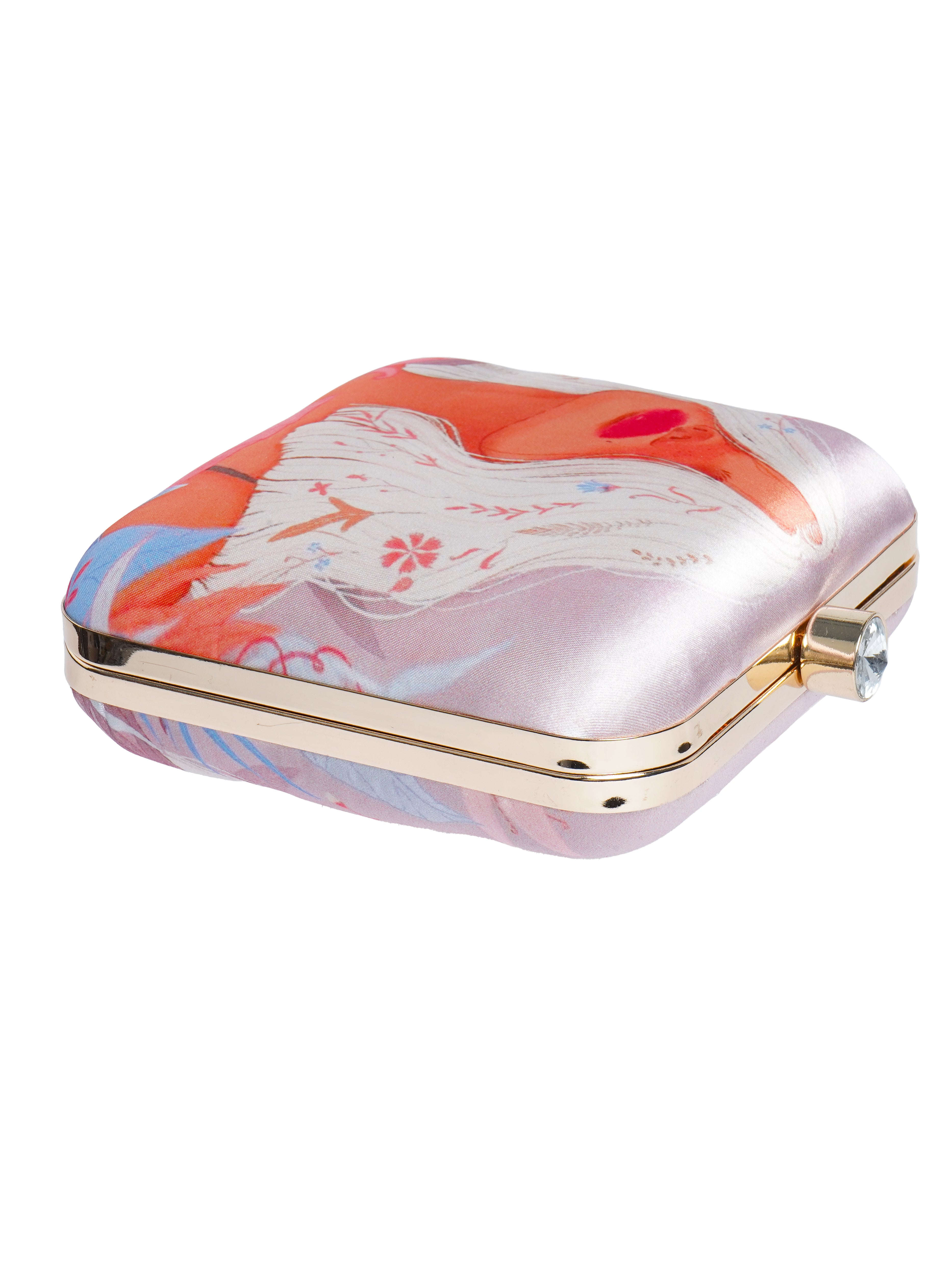 VRPS Printed Clutch | Handcrafted Ethnic Bag | SWIS-1729 | Additional Angle