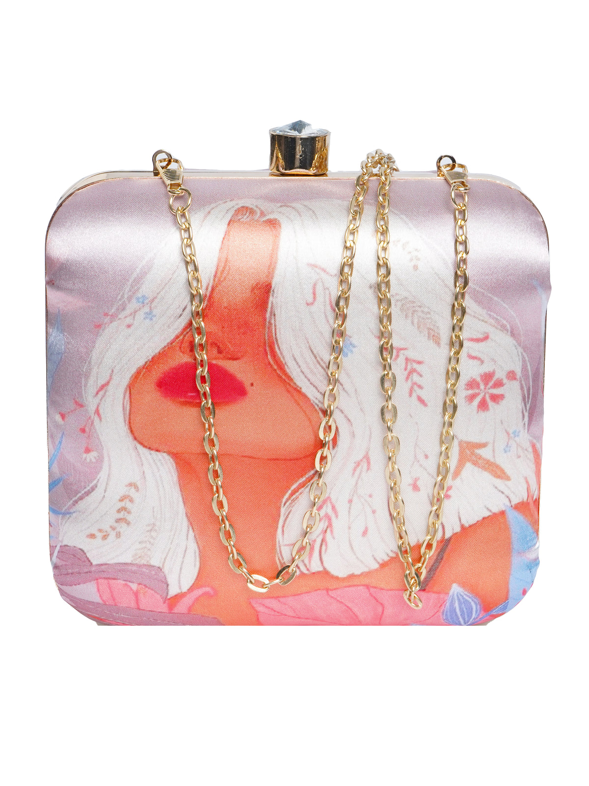 VRPS Printed Clutche | Handcrafted Ethnic Bag | SWIS-1729 | Additional Angle