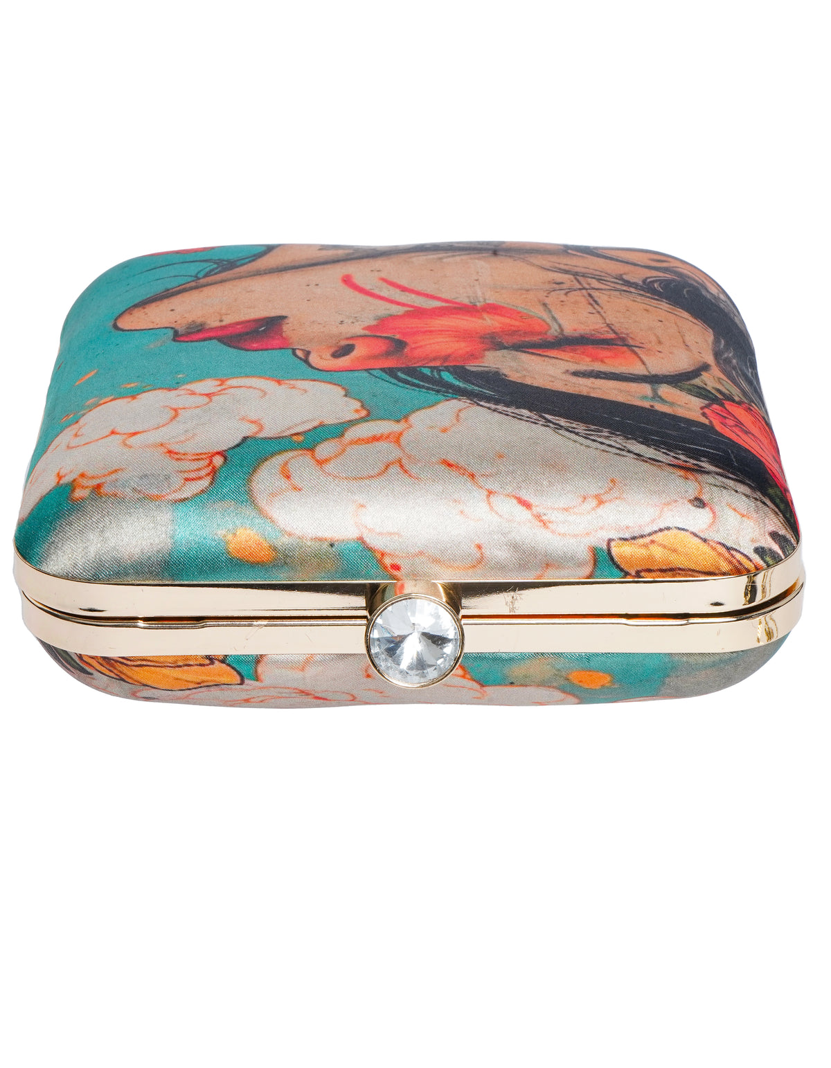 VRPS Printed Clutche | Handcrafted Ethnic Bag | SWIS-1730 | Additional Angle