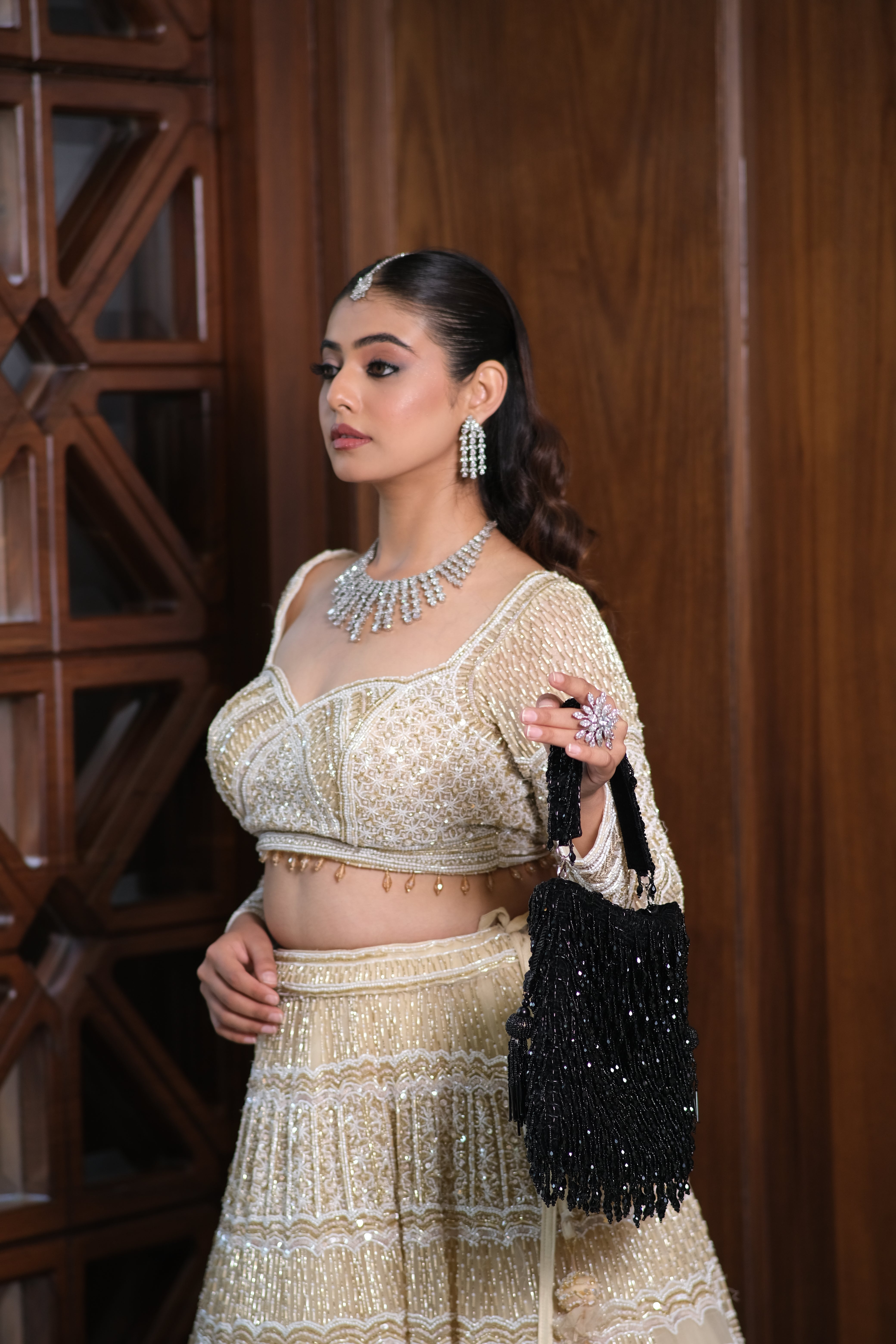 VRPS Flap Bag | Handcrafted Ethnic Bag | SWIS-3760 | Additional Angle