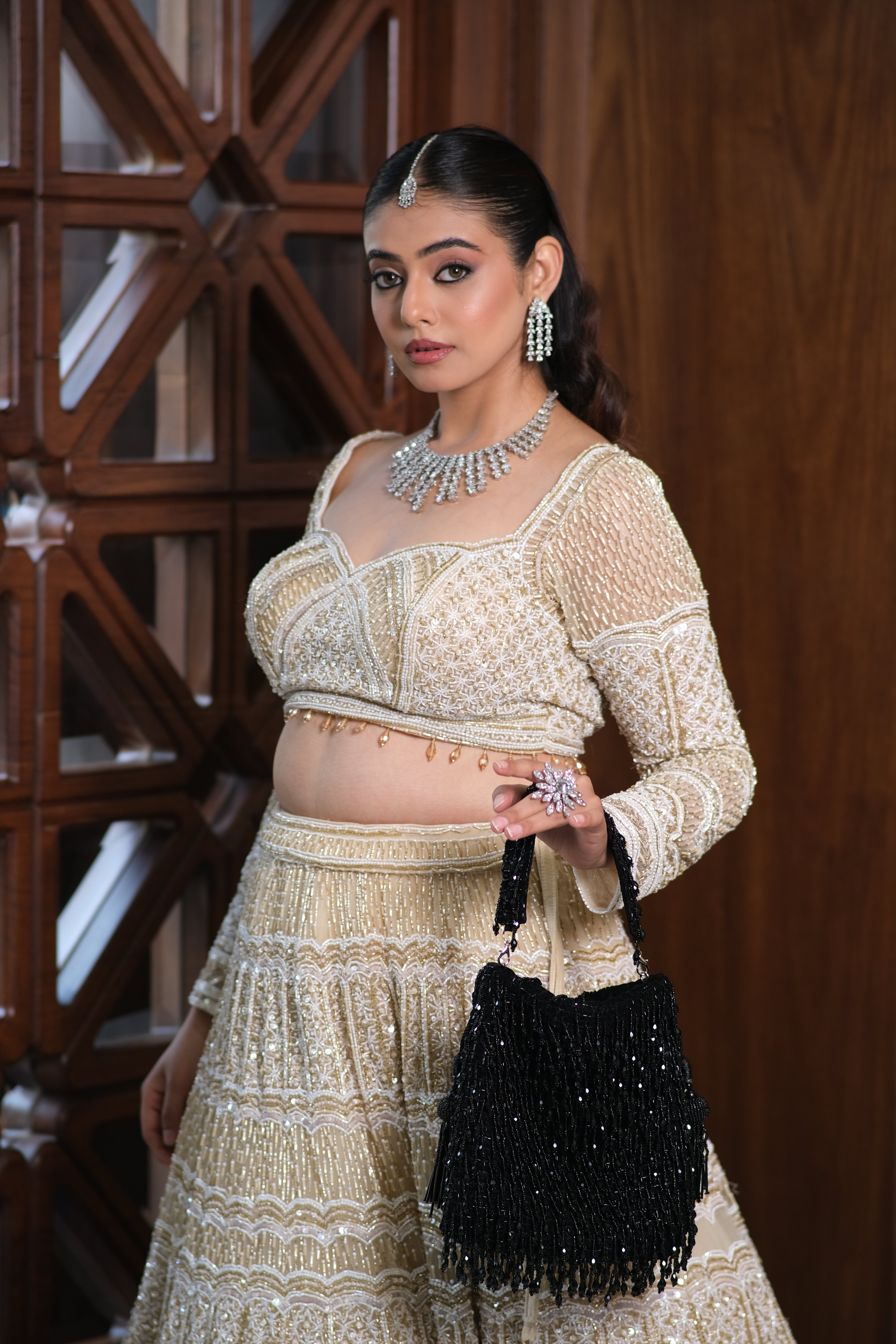 VRPS Flap Bag | Handcrafted Ethnic Bag | SWIS-3762 | Additional Angle