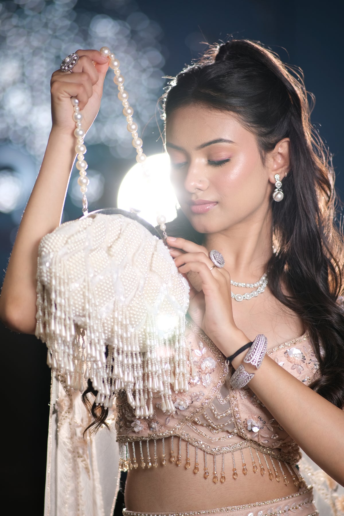 VRPS Embroidered Clutch | Handcrafted Ethnic Bag | SWIS-3771 | Additional Angle