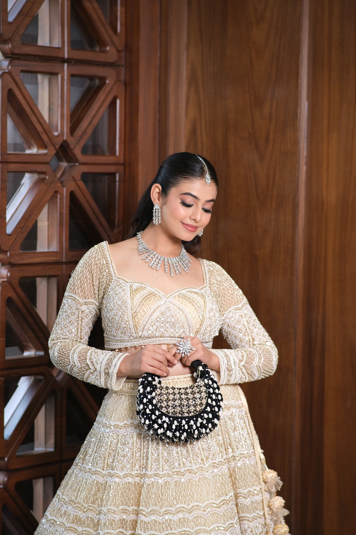 VRPS Embroidered Clutch | Handcrafted Ethnic Bag | SWIS-3773 | Additional Angle