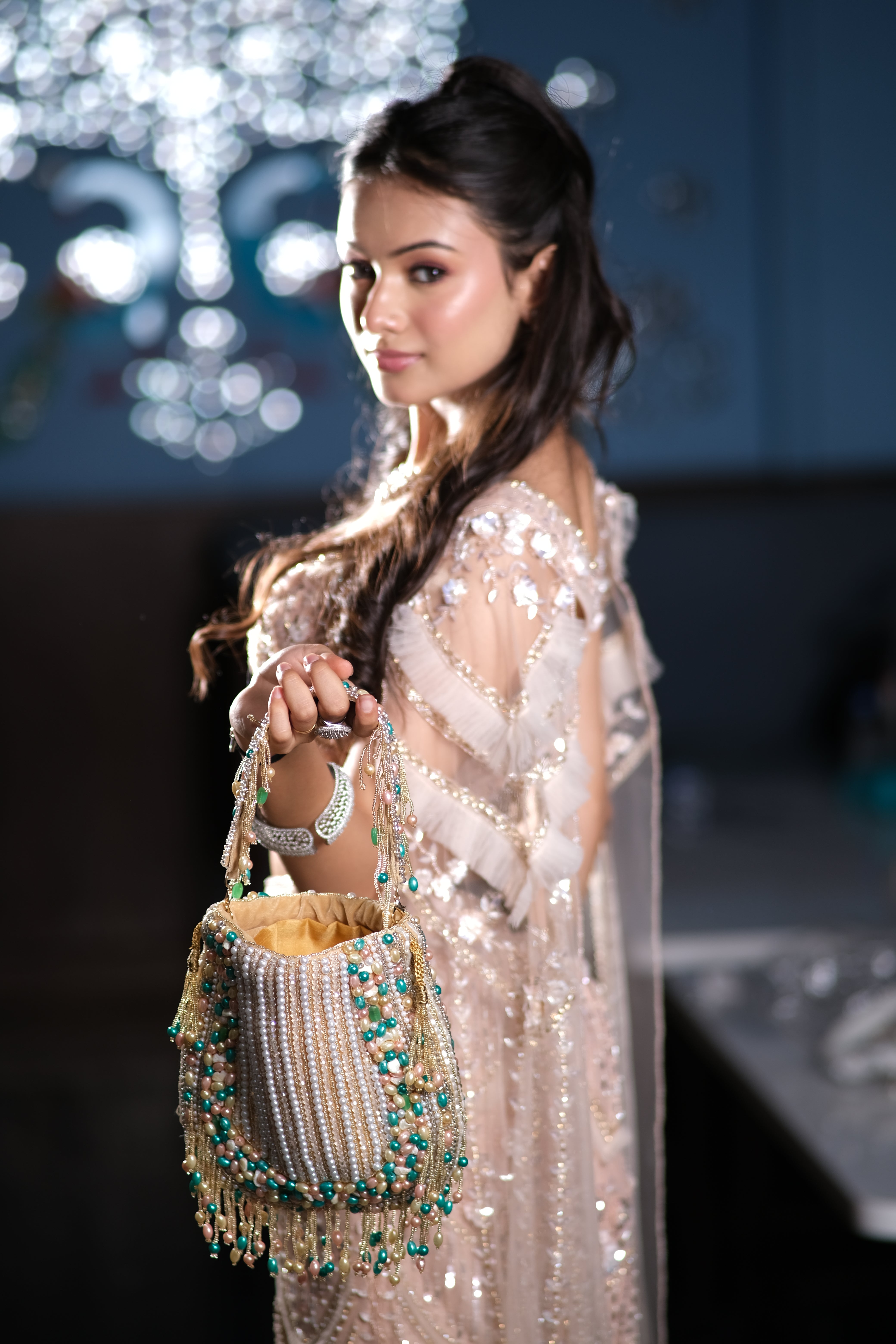 VRPS Potli Bag | Handcrafted Ethnic Bag | SWIS-3796 | Additional Angle