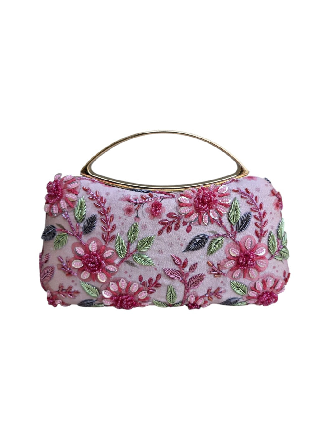 VRPS Printed Embroidered Clutch | Handcrafted Ethnic Bag | SWIS-4462 | Additional Angle
