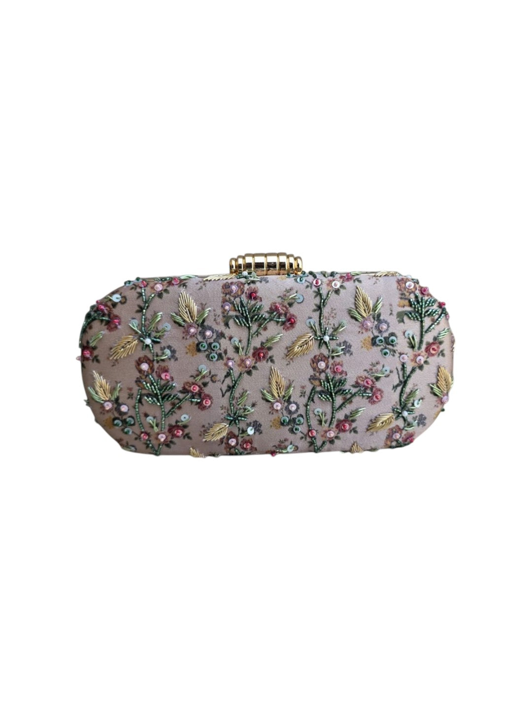 VRPS Printed Embroidered Clutch | Handcrafted Ethnic Bag | SWIS-4472 | Additional Angle