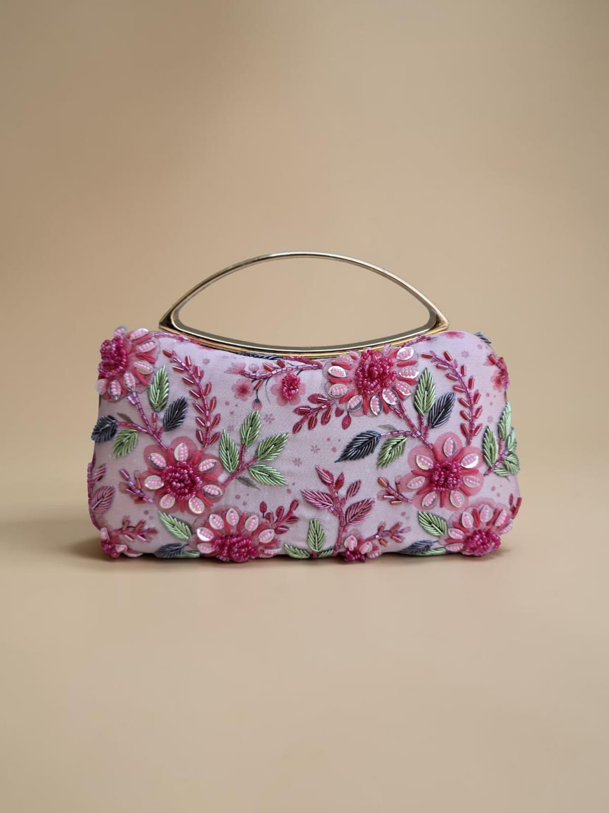 VRPS Printed Embroidered Clutch | Handcrafted Ethnic Bag | SWIS-4462 | Additional Angle