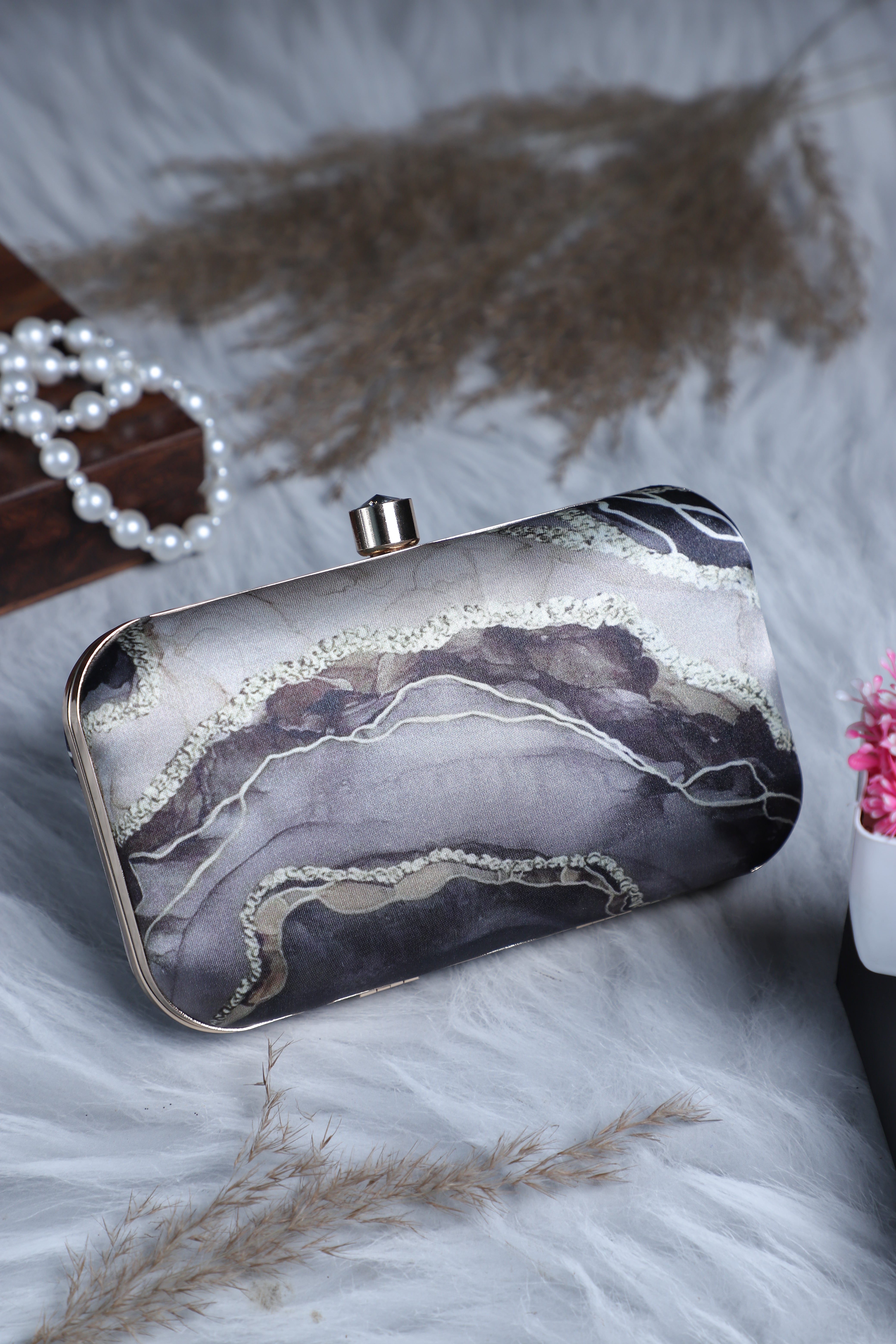 VRPS Classic Clutch | Handcrafted Ethnic Bag | SWIS-2391 | Additional Angle