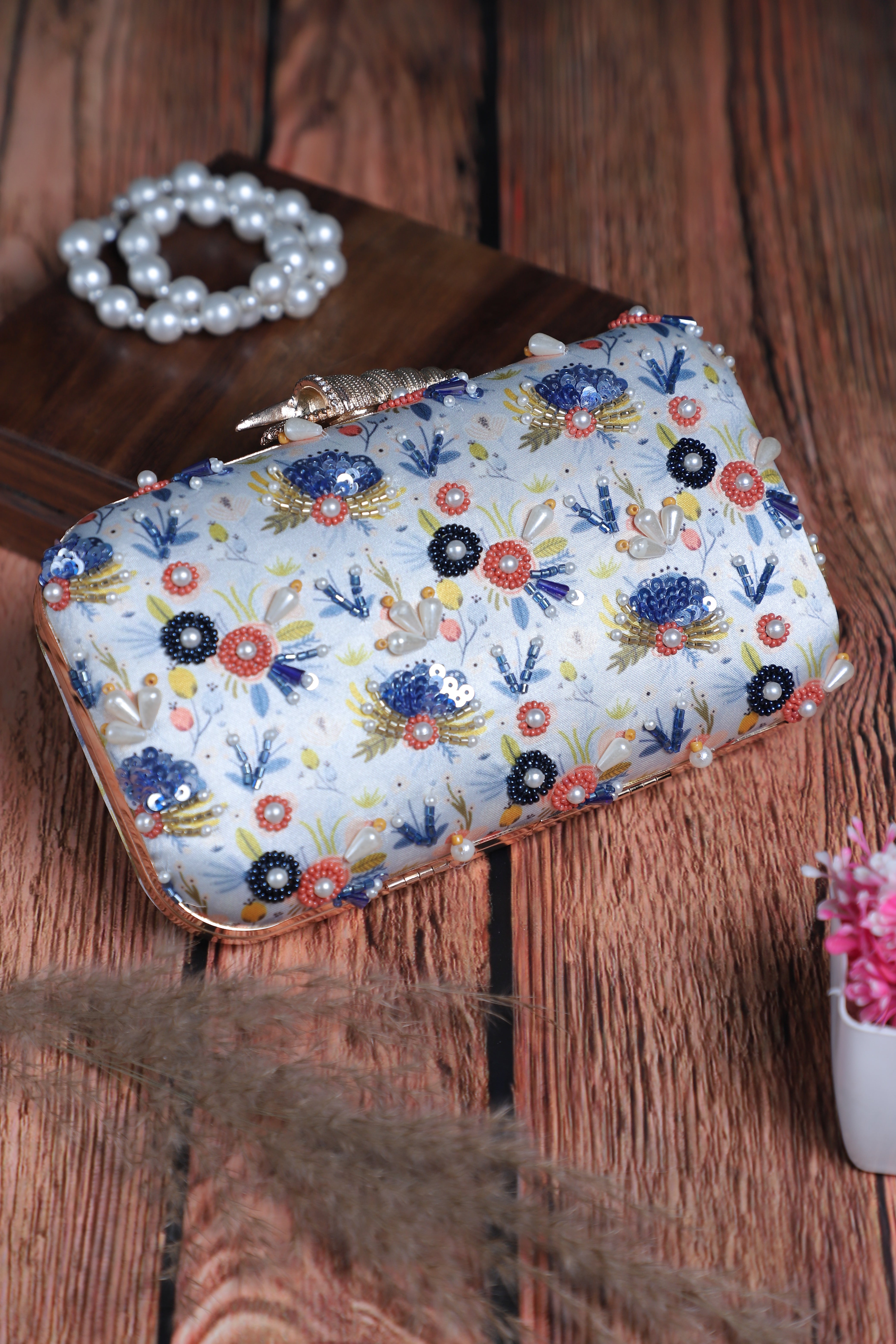 VRPS Flap Bag | Handcrafted Ethnic Bag | SWIS-2399 | Additional Angle