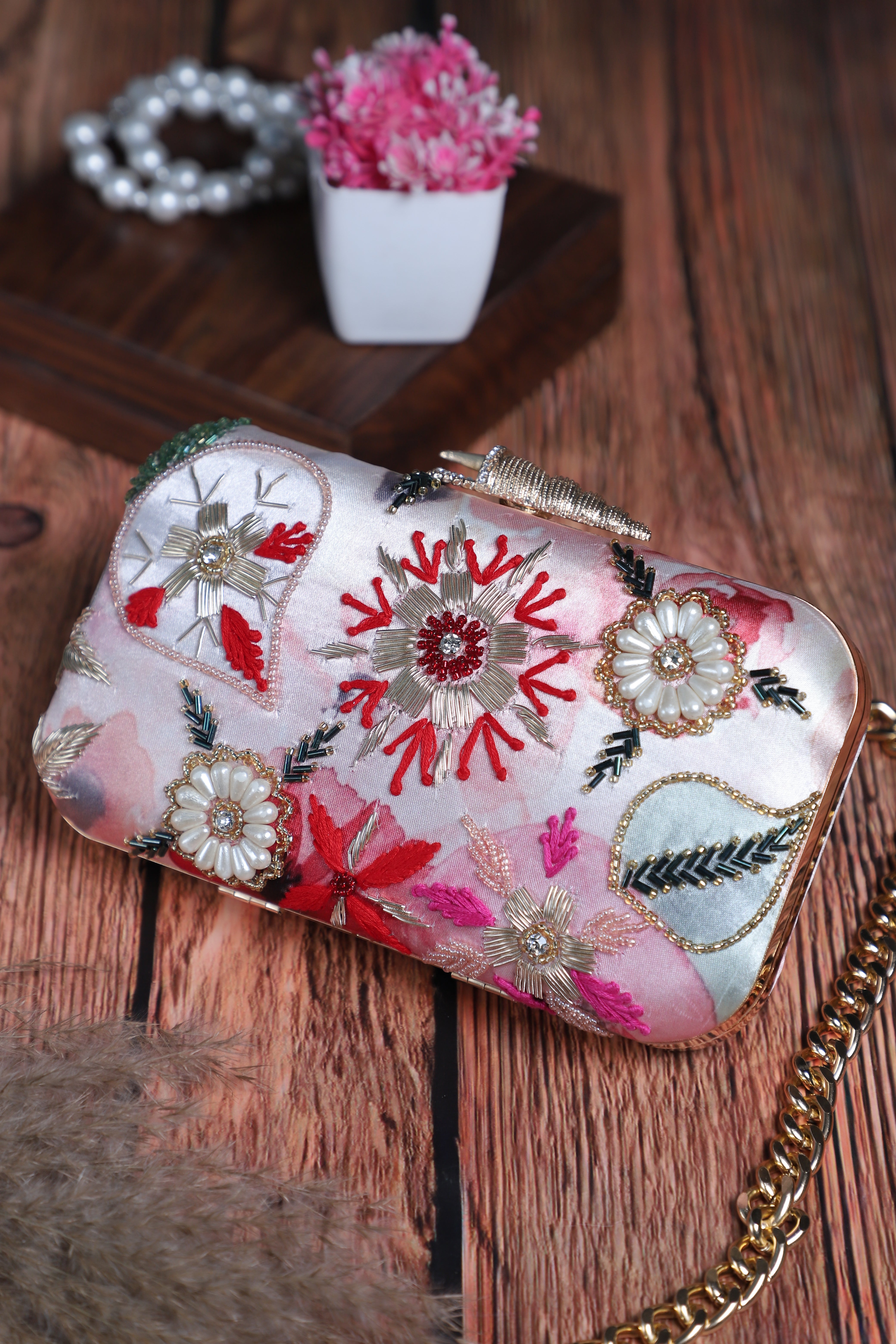 VRPS Flap Bag | Handcrafted Ethnic Bag | SWIS-2408 | Additional Angle