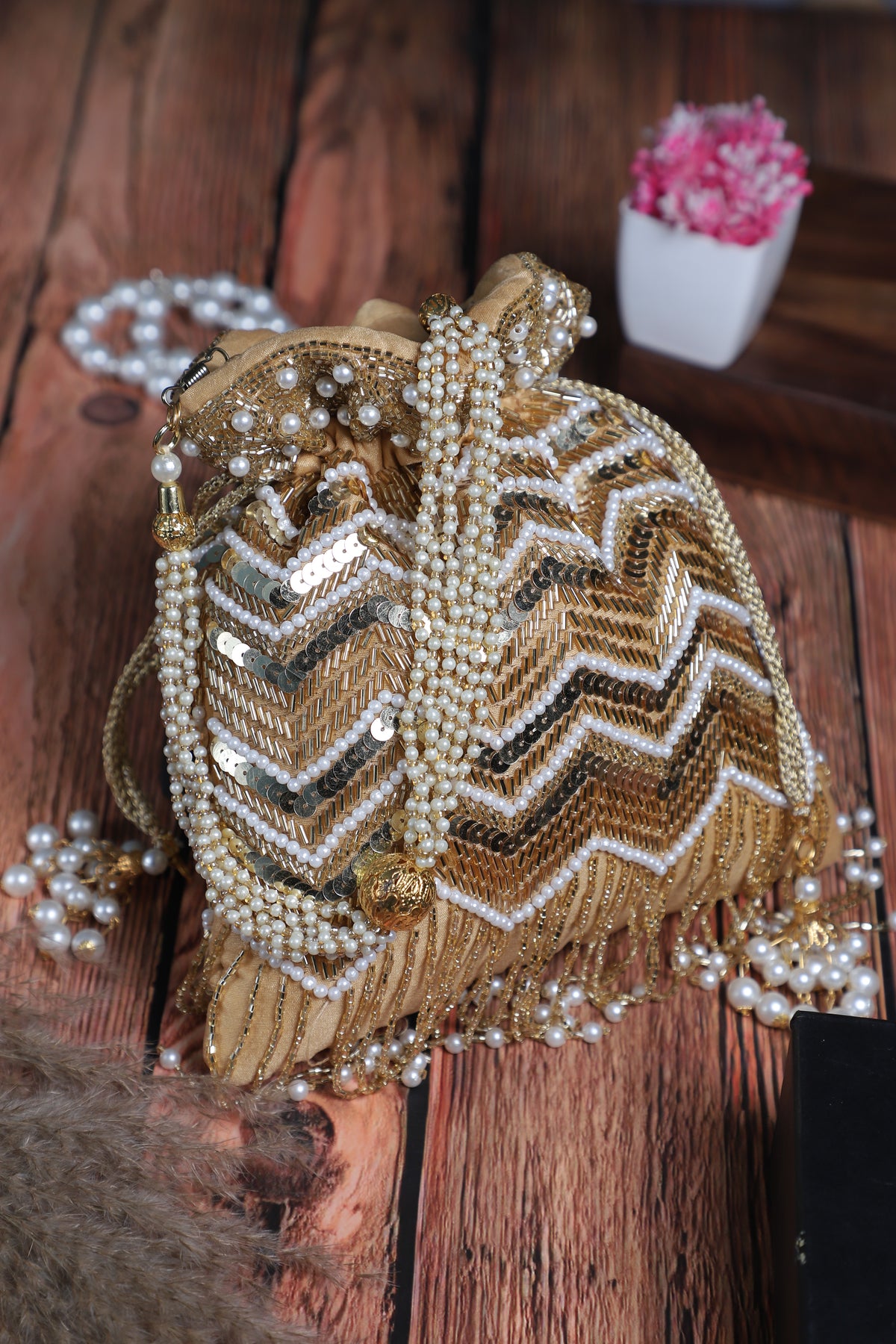 VRPS Moon Bags | Handcrafted Ethnic Bag | SWIS-2429 | Additional Angle