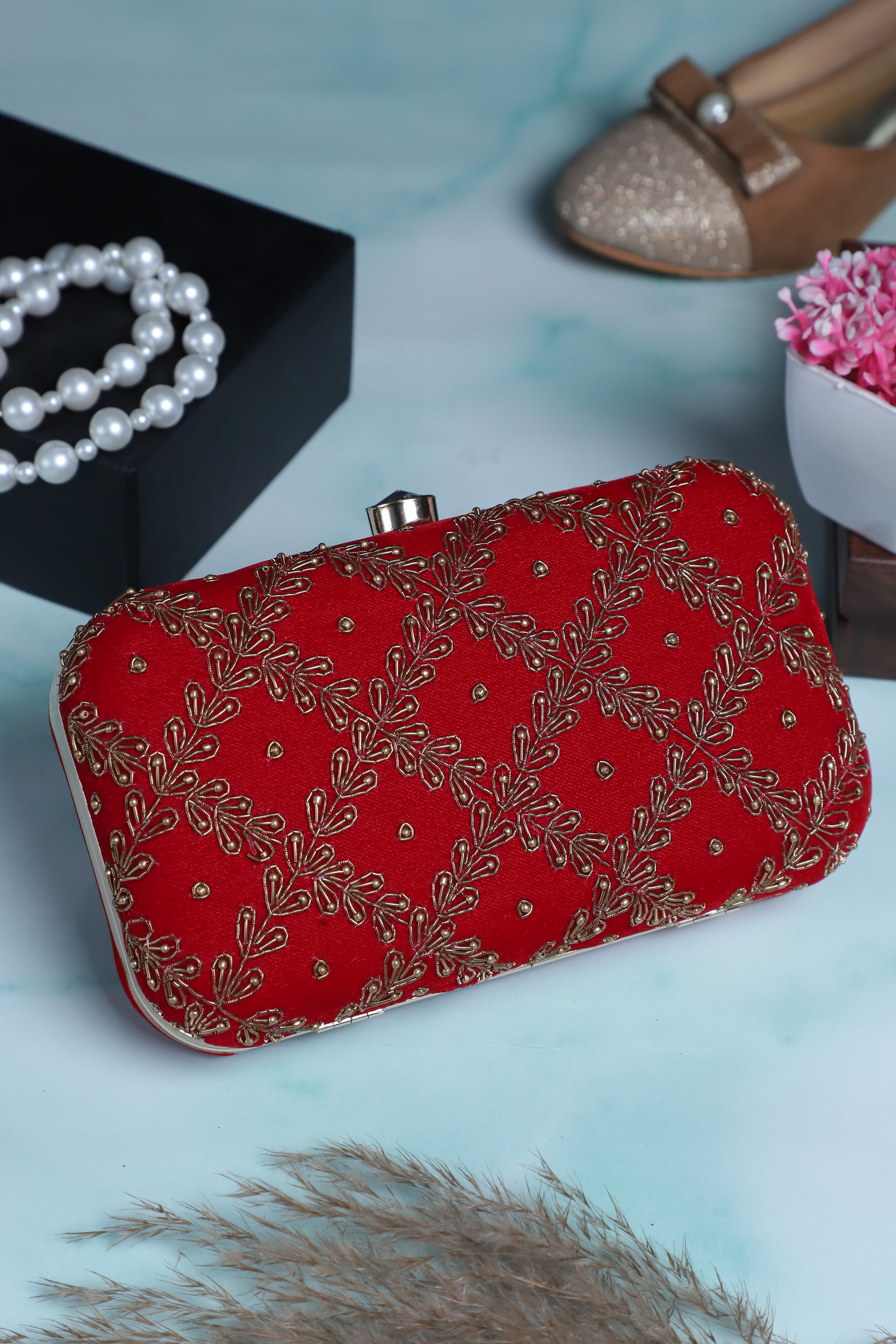 VRPS Flap Bag | Handcrafted Ethnic Bag | SWIS-3148 | Additional Angle