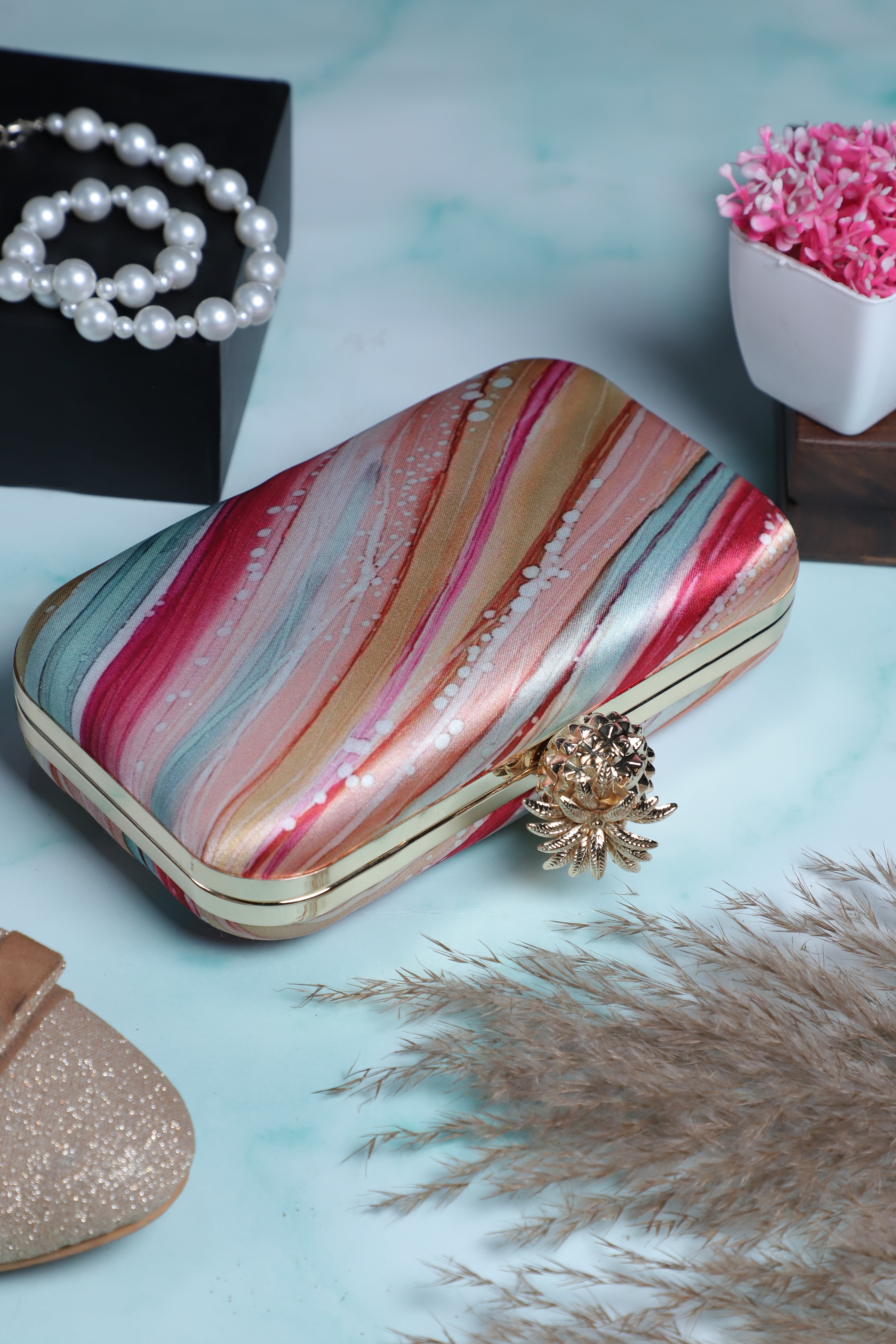 VRPS Flap Bag | Handcrafted Ethnic Bag | SWIS-3165 | Additional Angle