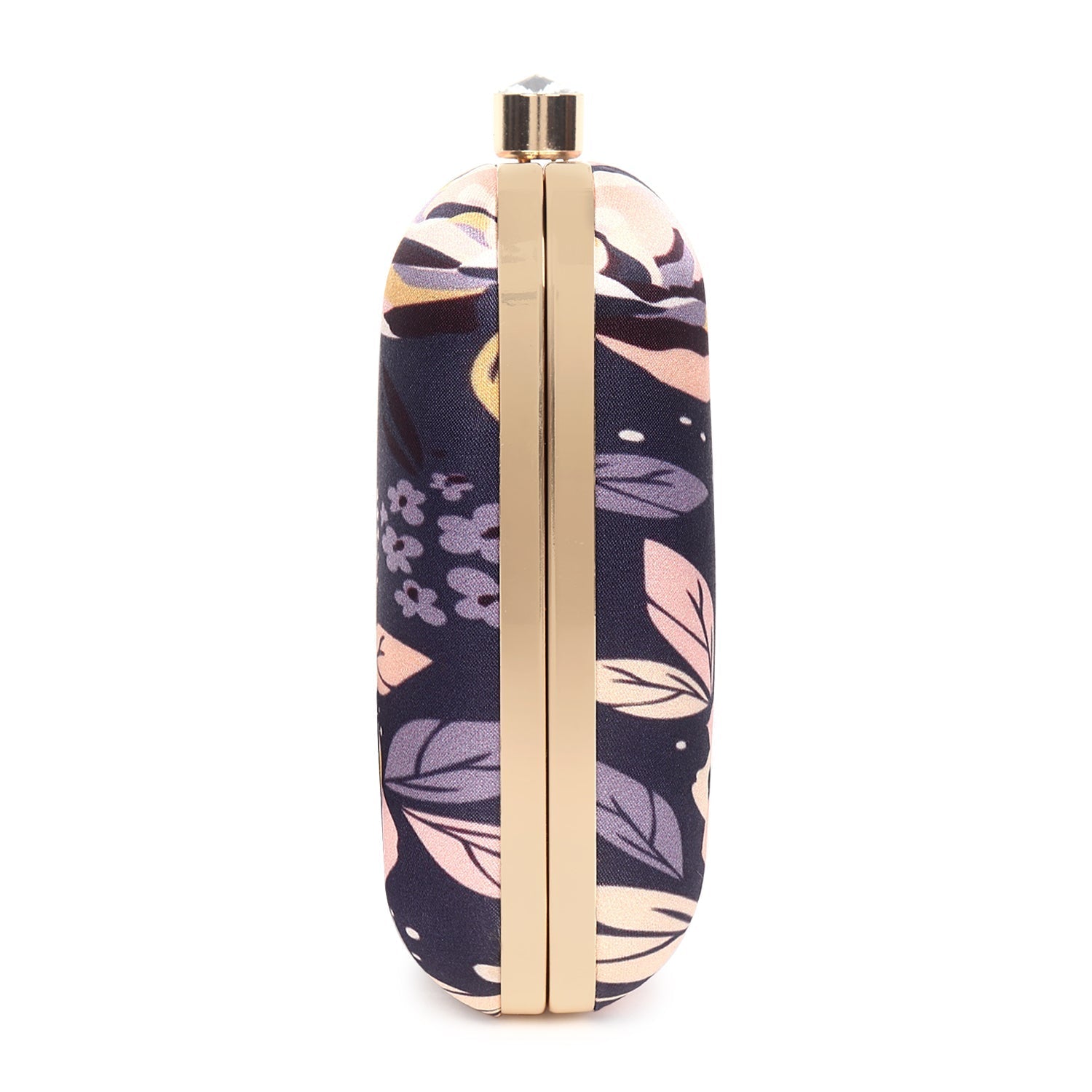 Printed clutch bag square shape