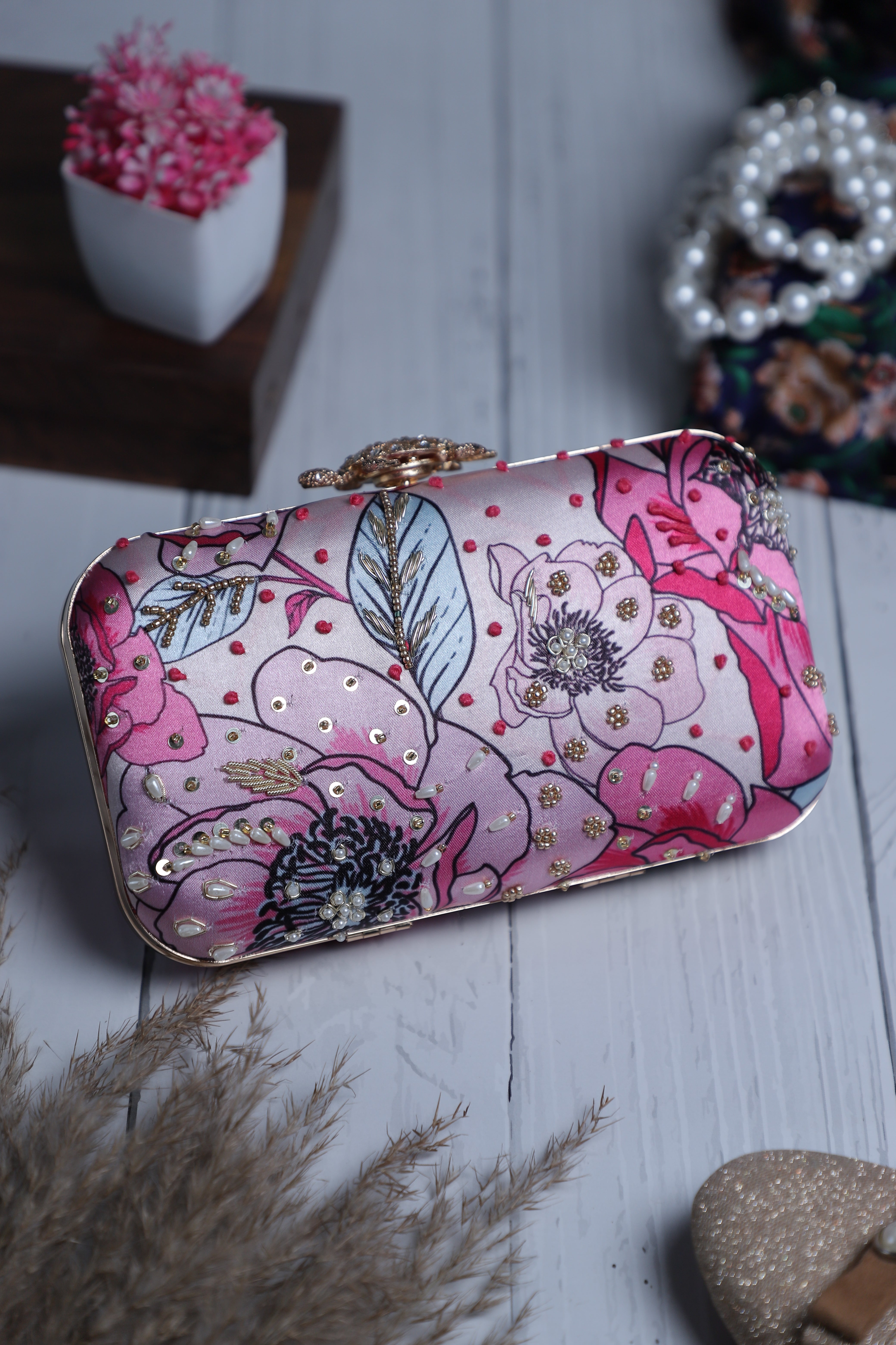 VRPS Flap Bag | Handcrafted Ethnic Bag | SWIS-3348 | Additional Angle