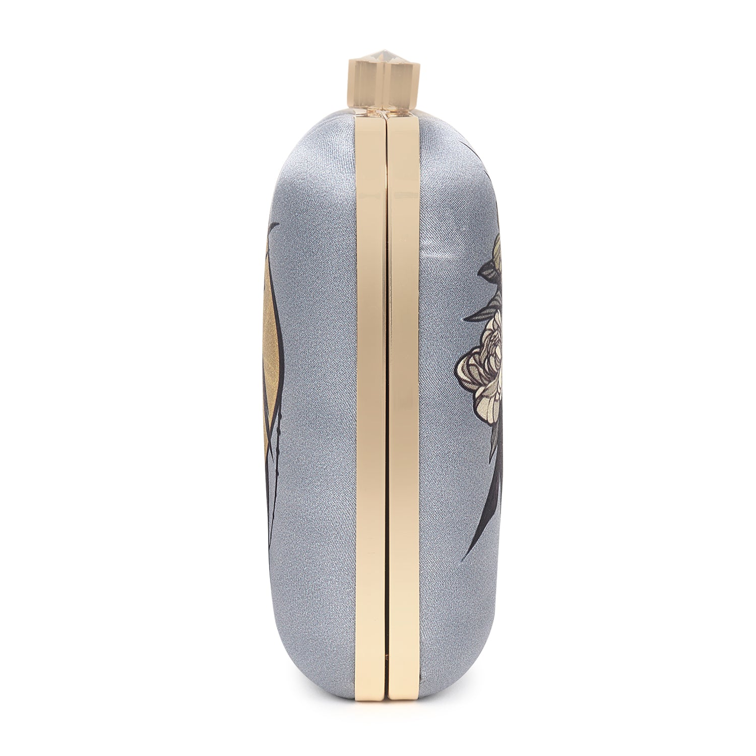 Printed lady clutch bag