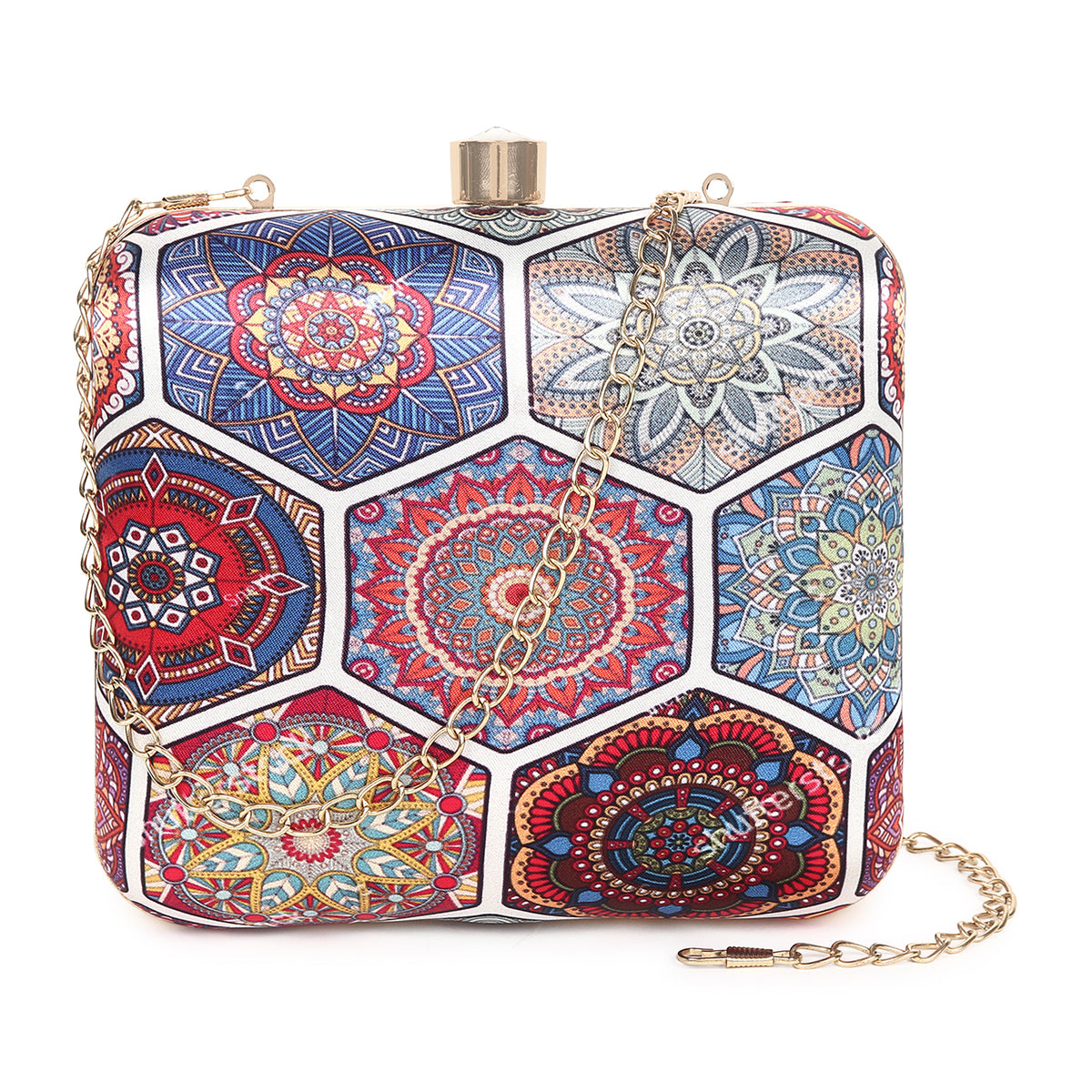 VRPS Embroidered Clutch | Handcrafted Ethnic Bag | SWIS-3407 | Additional Angle