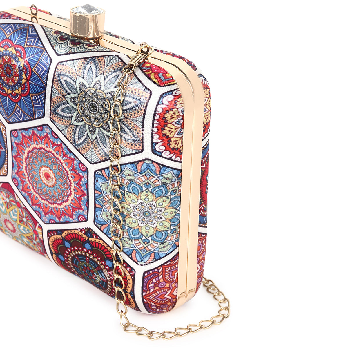 VRPS Embroidered Clutch | Handcrafted Ethnic Bag | SWIS-3409 | Additional Angle