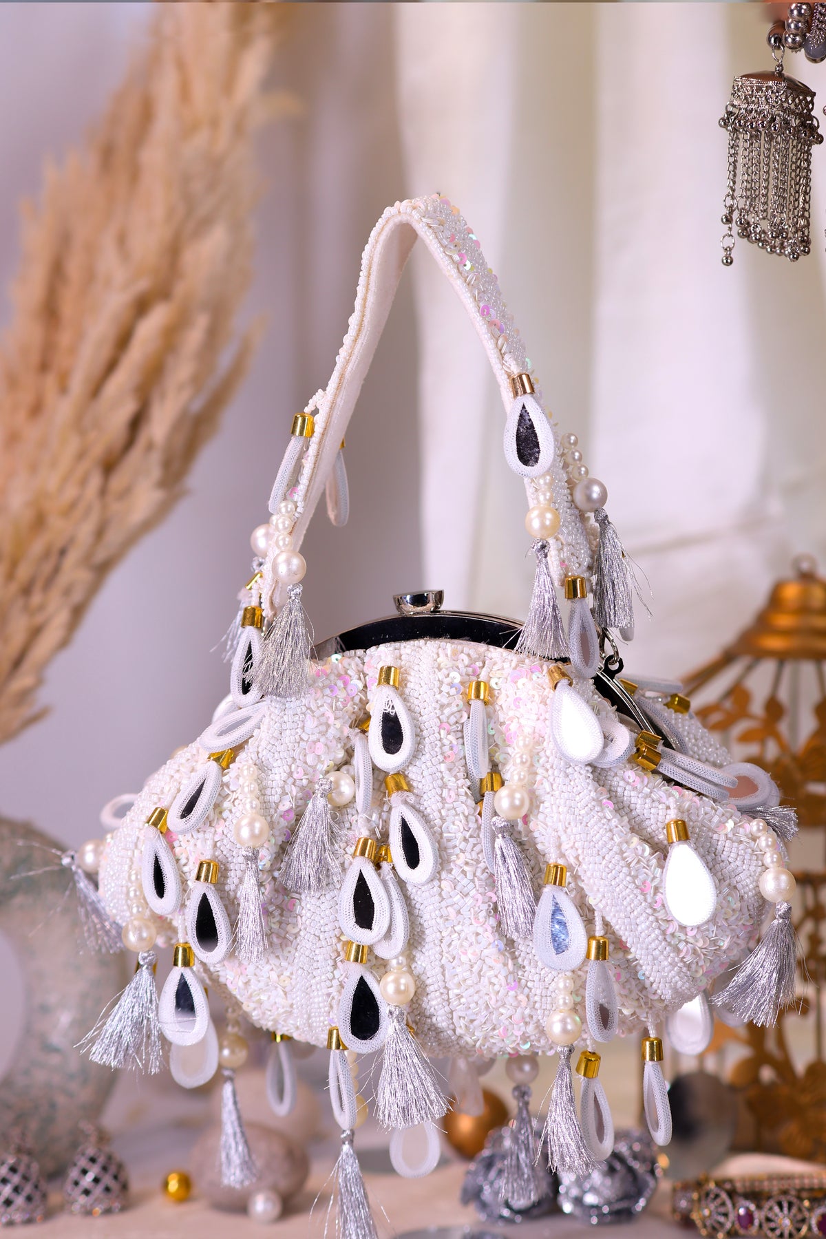 VRPS Potli Bag | Handcrafted Ethnic Bag | SWIS-3542 | Additional Angle