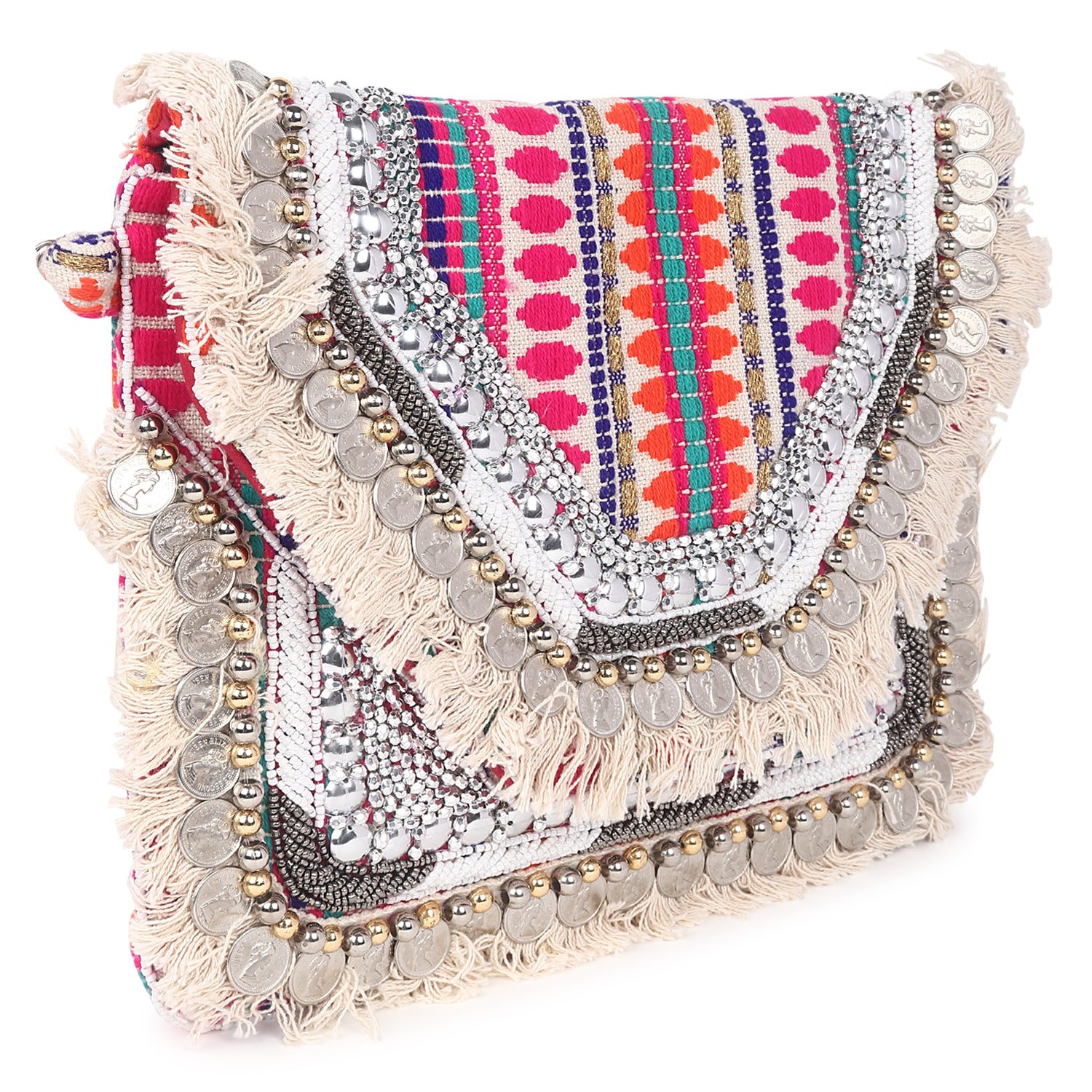 VRPS Banjara Boho Bag | Handcrafted Ethnic Bag | SWIS-3825 | Additional Angle
