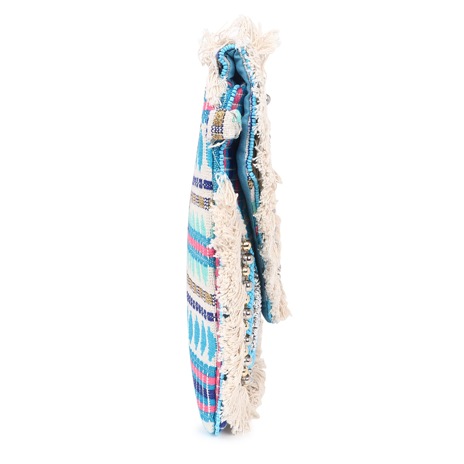 VRPS Embroidered Clutch | Handcrafted Ethnic Bag | SWIS-3935 | Additional Angle