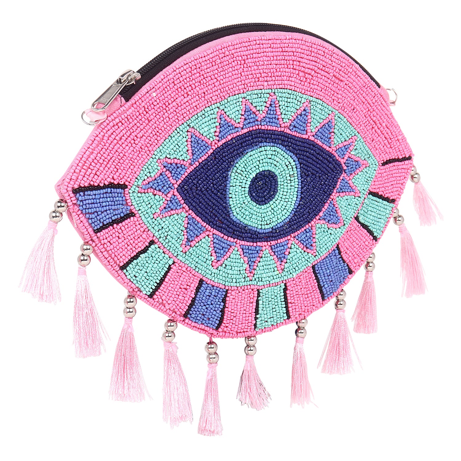 VRPS Embroidered Clutch | Handcrafted Ethnic Bag | SWIS-3964 | Additional Angle