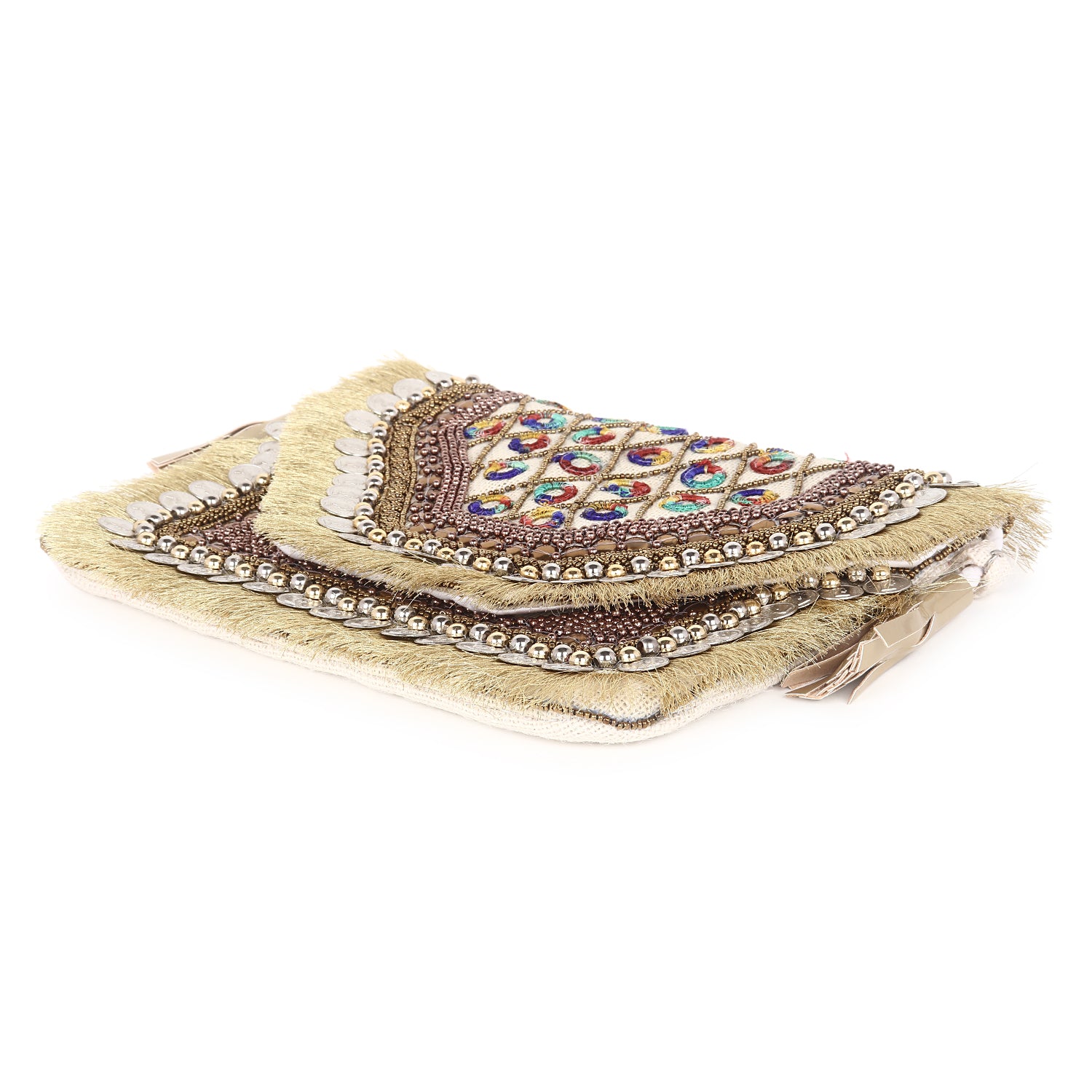 VRPS Flap Bag | Handcrafted Ethnic Bag | SWIS-4141 | Additional Angle