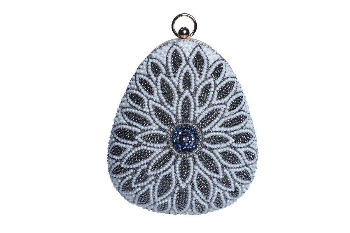VRPS Embroidered Clutch | Handcrafted Ethnic Bag | SWIS-343 | Additional Angle