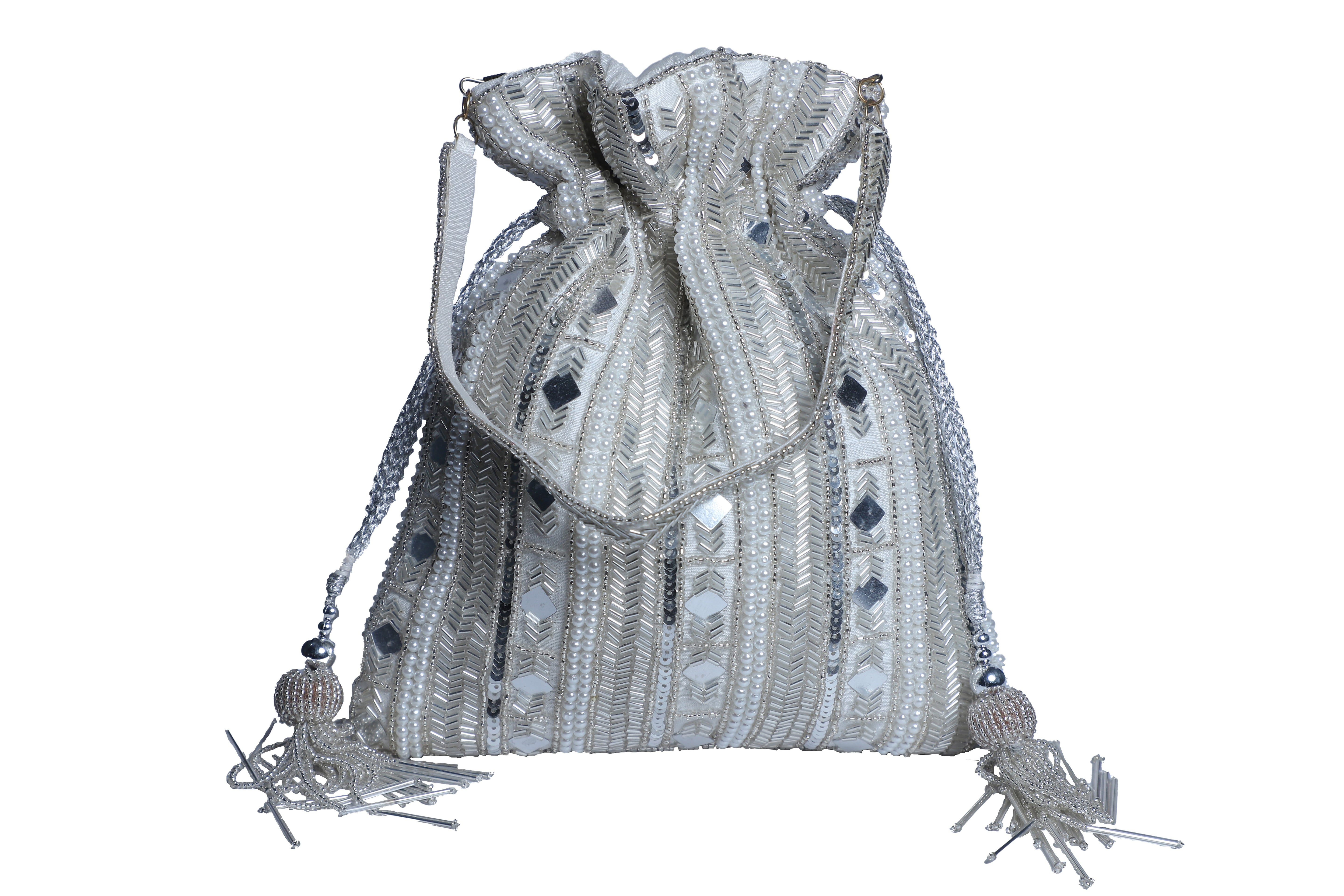 VRPS Potli Bag | Handcrafted Ethnic Bag | SWIS-4356 | Additional Angle