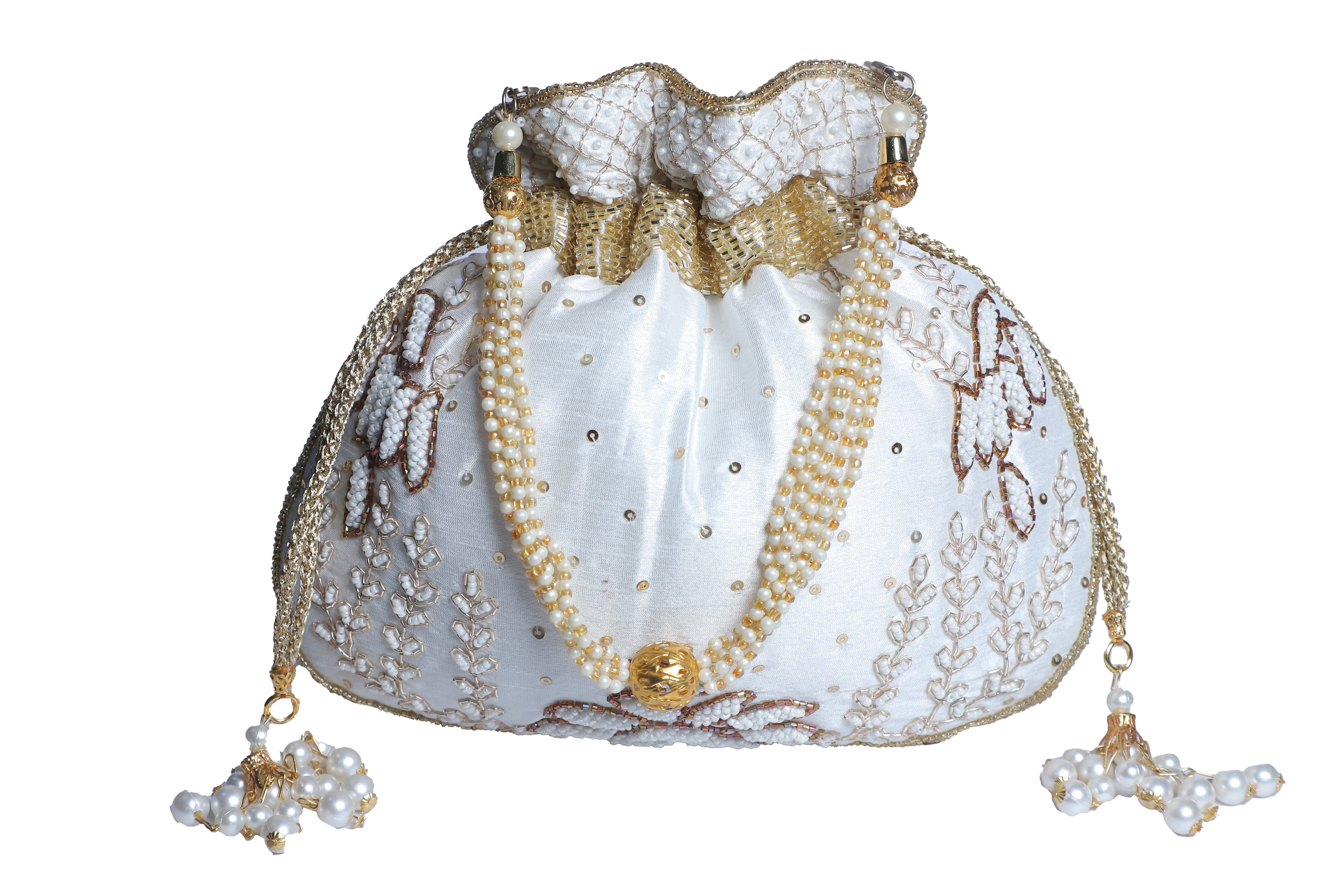 VRPS Potli Bag | Handcrafted Ethnic Bag | SWIS-4374 | Additional Angle