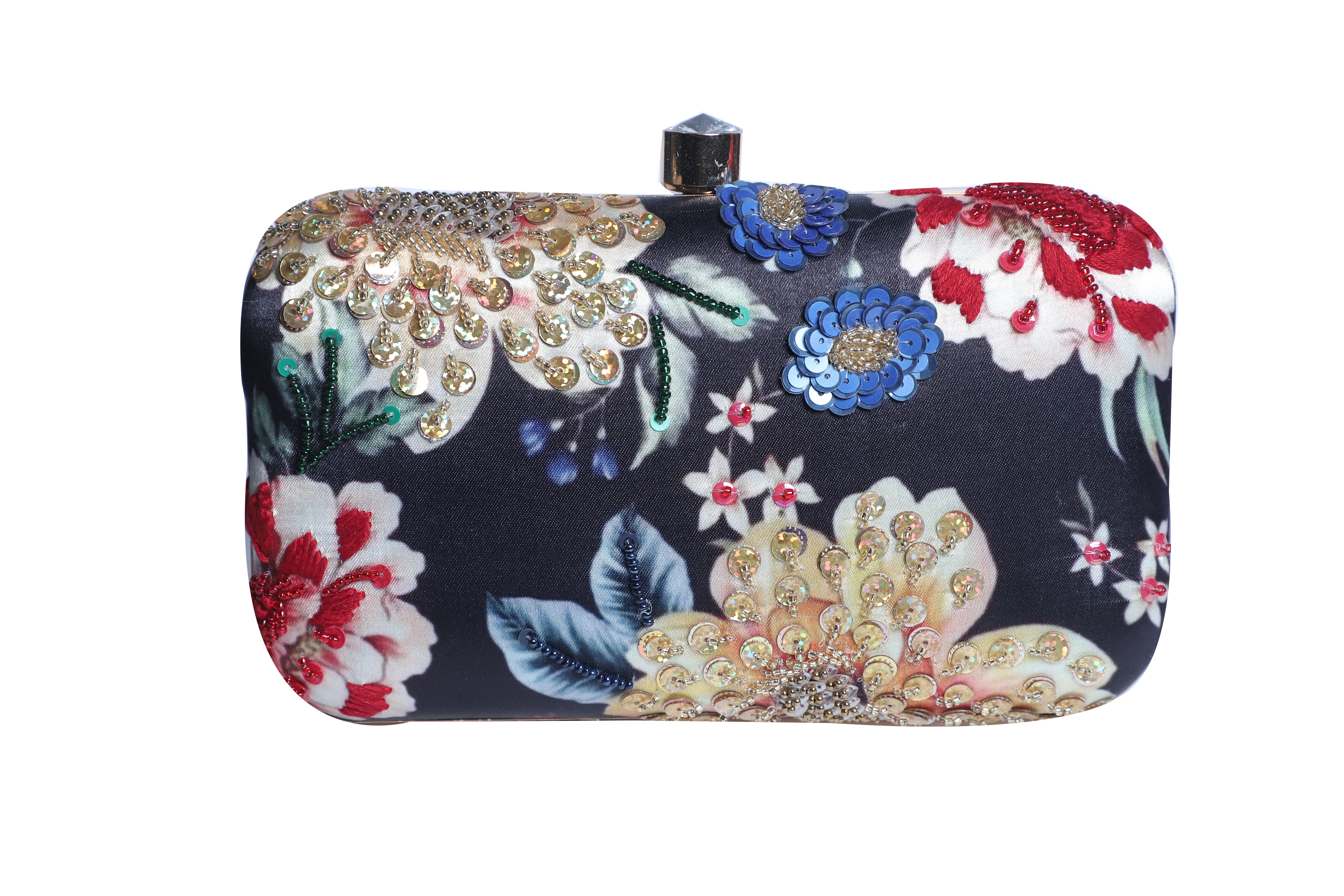 VRPS Embroidered Clutch | Handcrafted Ethnic Bag | SWIS-4401 | Additional Angle