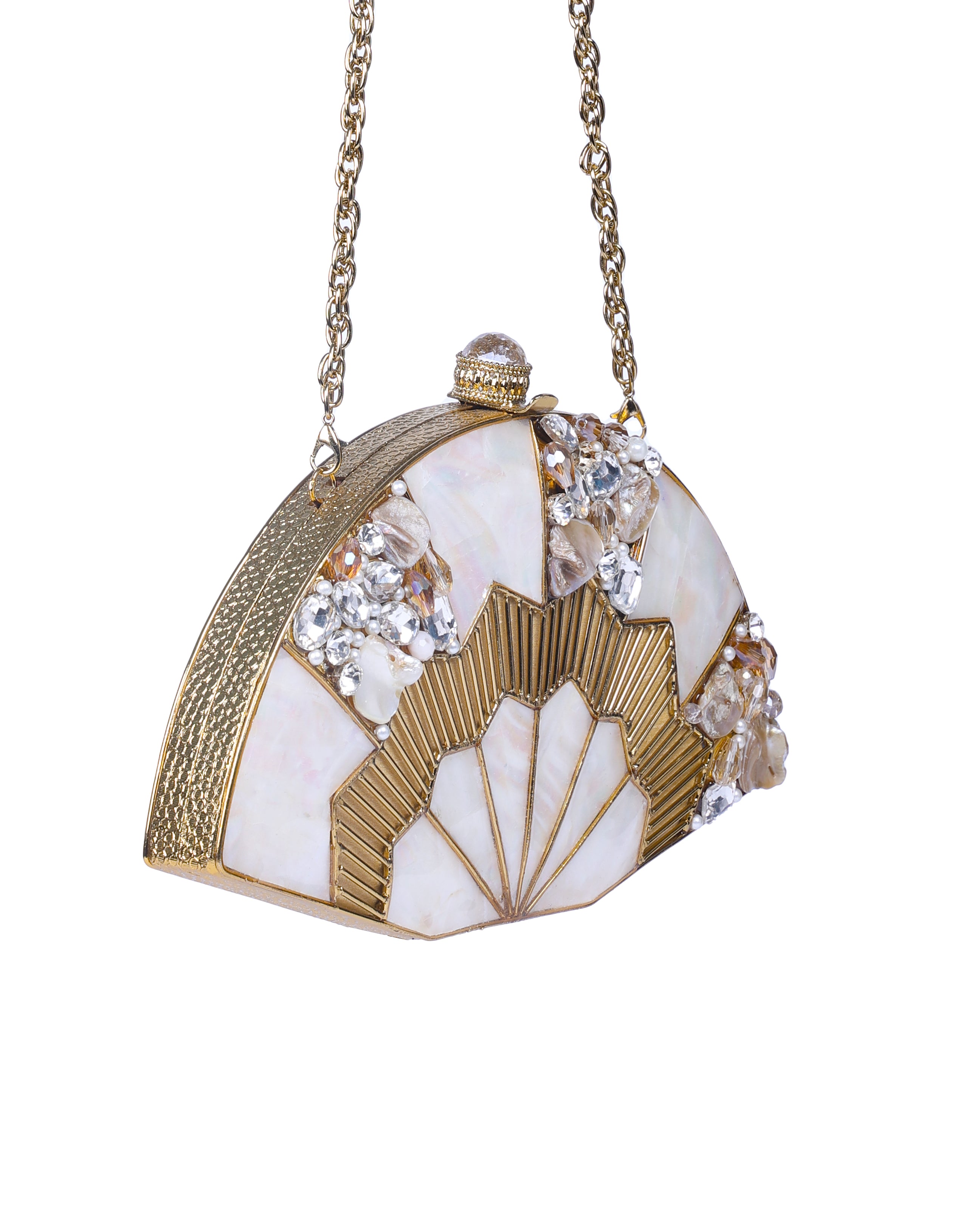 VRPS MOP Clutch | Handcrafted Ethnic Bag | SWIS-1731 | Additional Angle