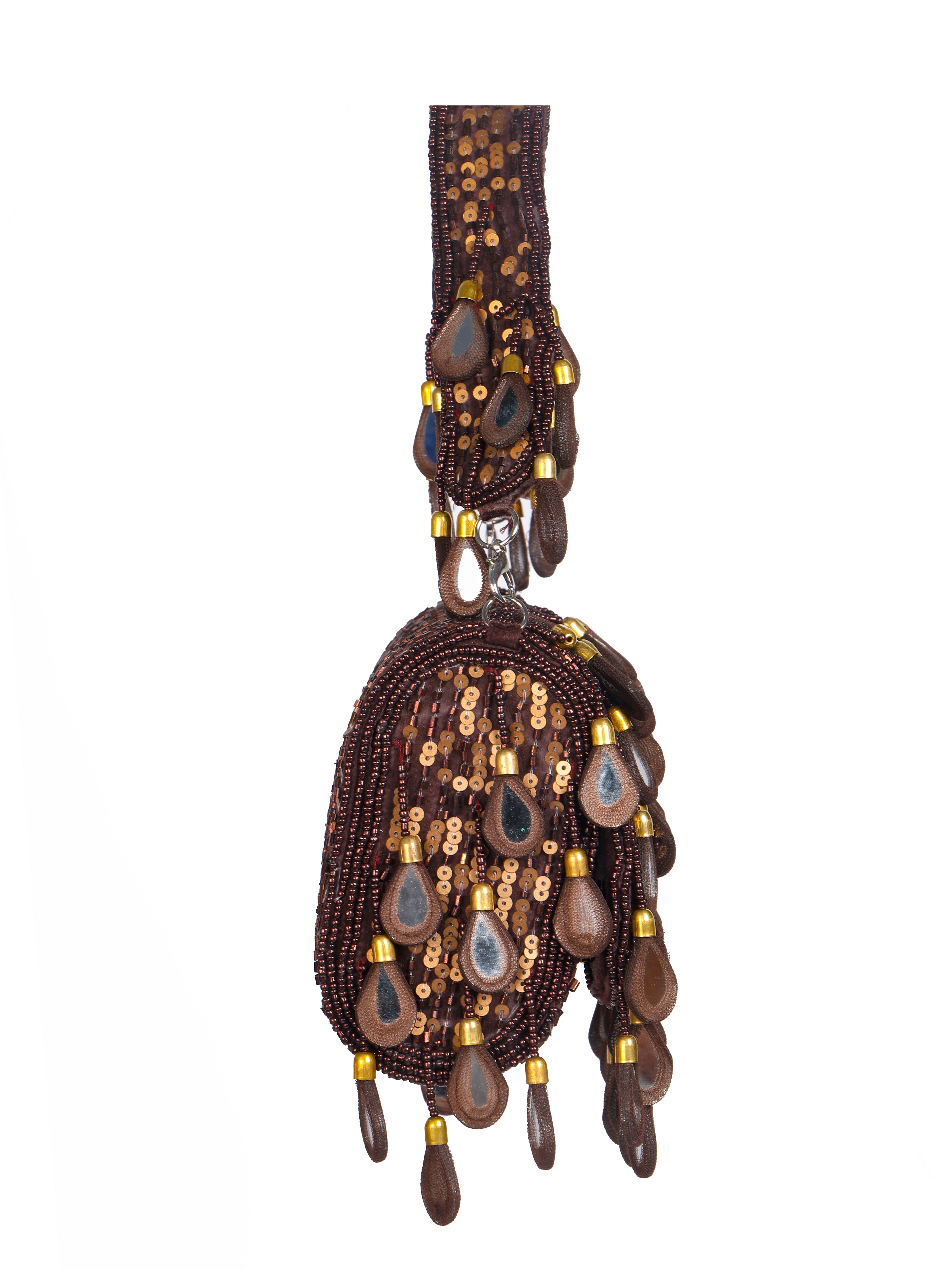 VRPS Flap Bag | Handcrafted Ethnic Bag | SWIS-2086 | Additional Angle